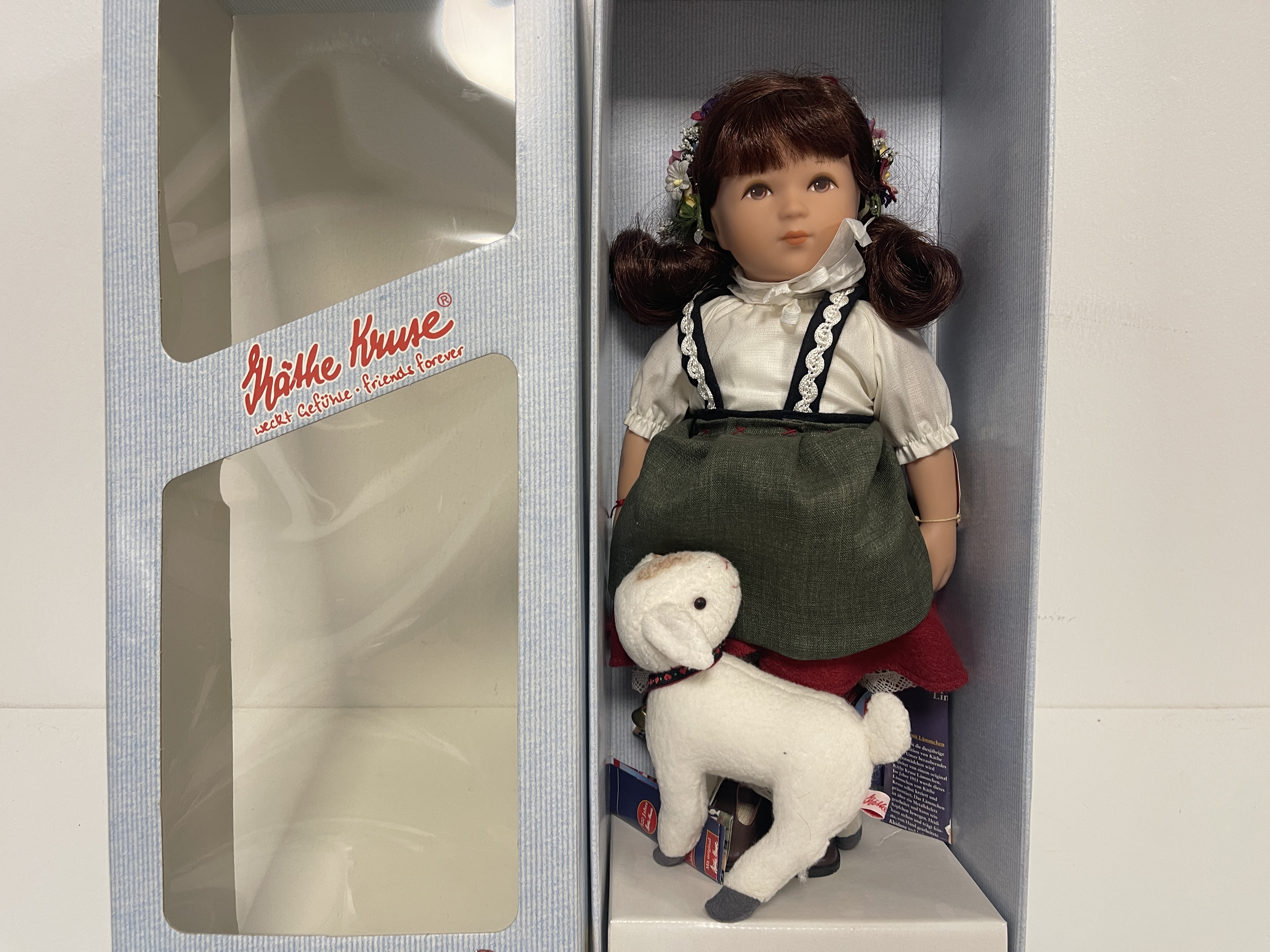Käthe Kruse Puppe Glückskind 40 cm Top Zustand   