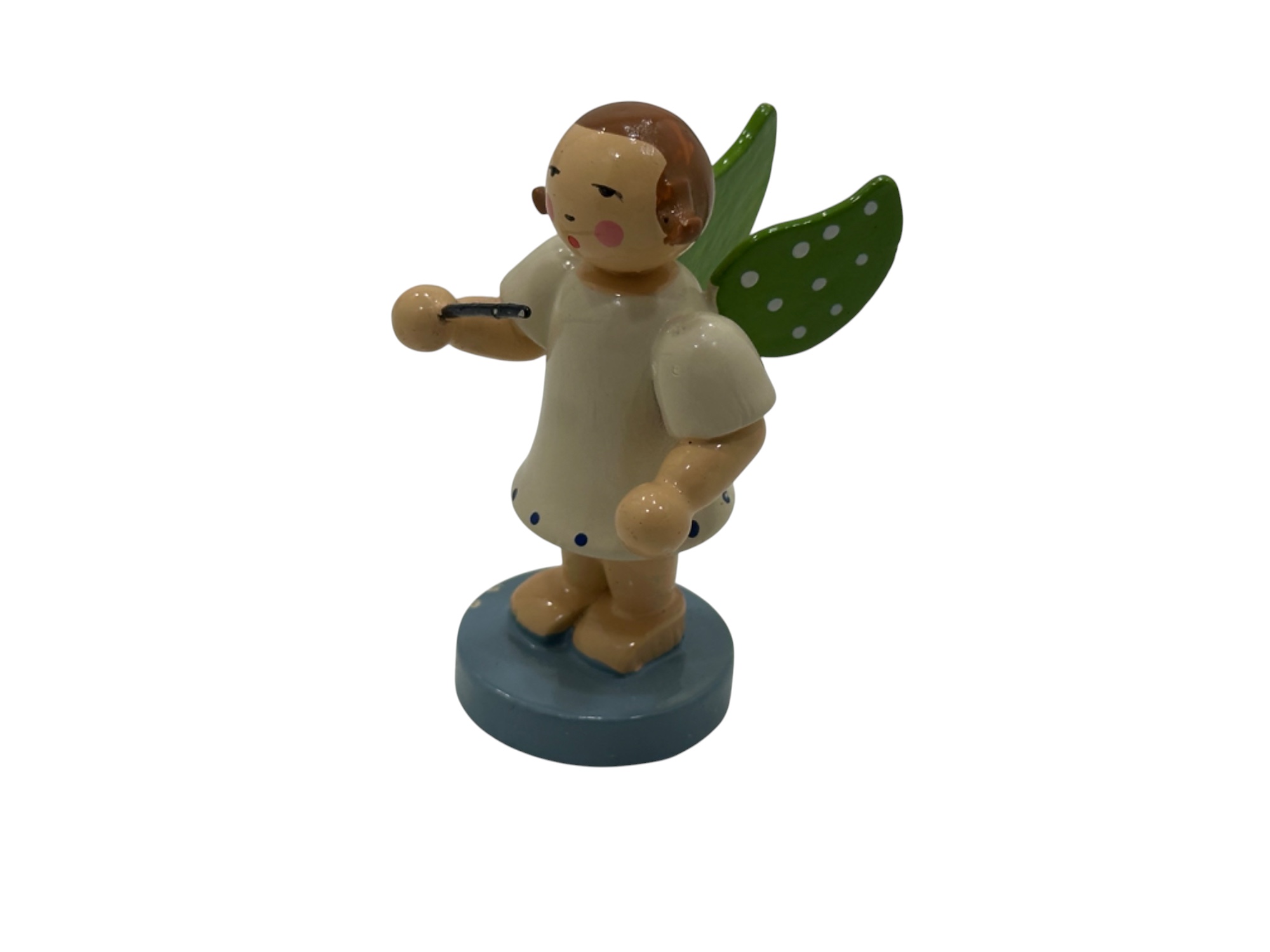 Erzgebirge Figur Engel Dirigent 5,5 cm. Top Zustand