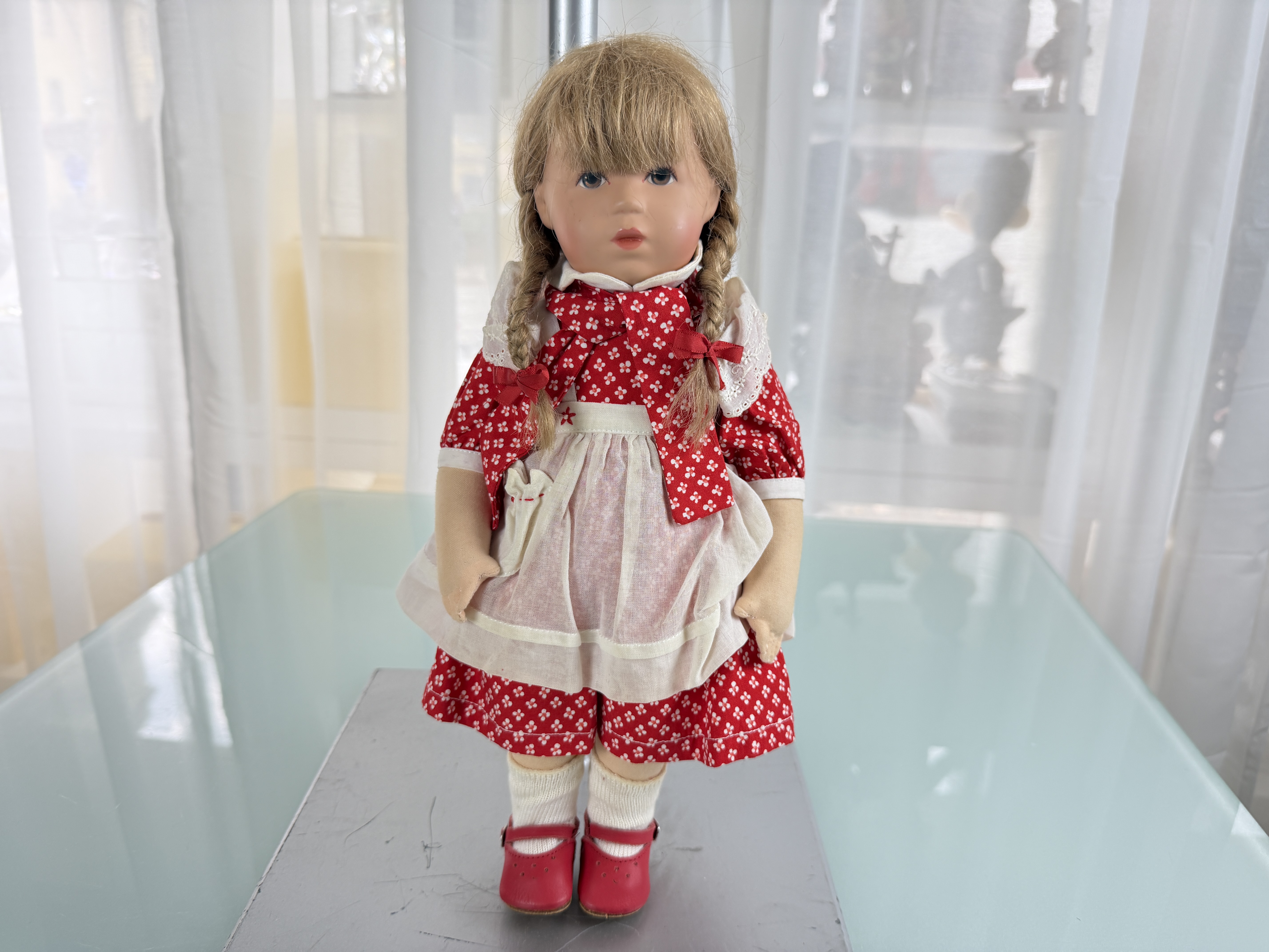 Käthe Kruse Puppe  Sammler Puppe 34 cm. - Top Zustand       Käthe Kruse Puppe  Sammler Puppe 34 cm. - Top Zustand