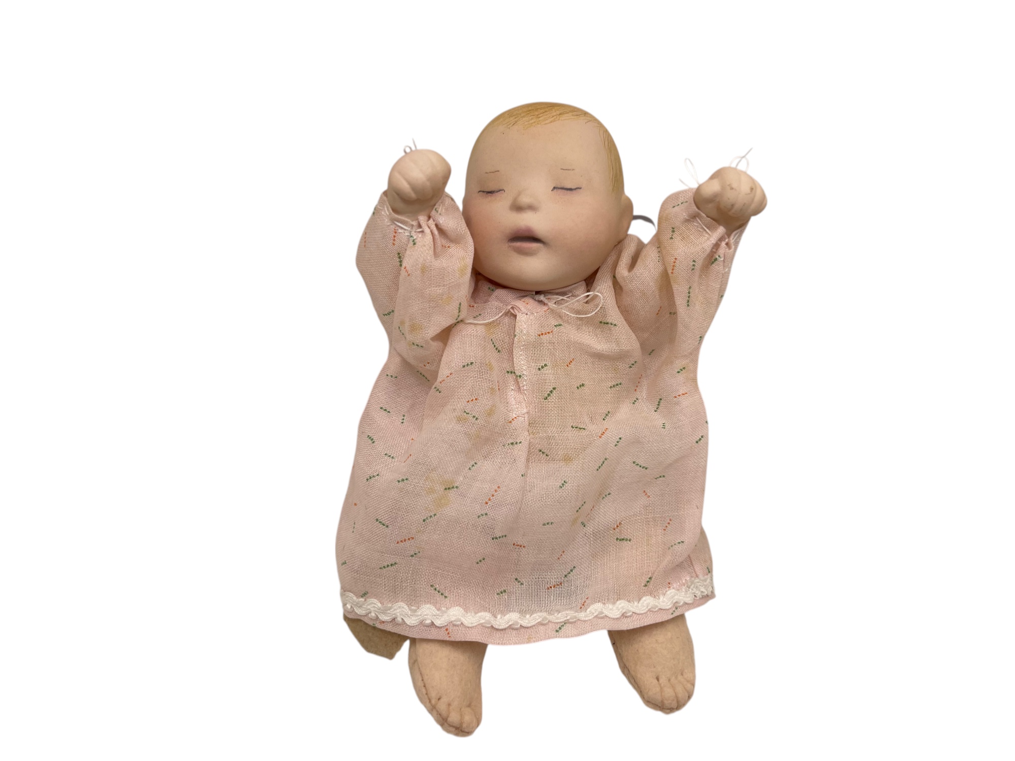 Sammler Puppe Vinyl Puppe 15 cm. Zustand siehe Fotos 