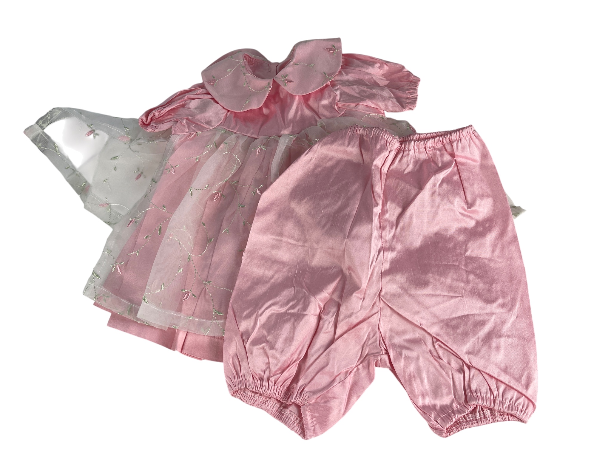 Puppenkleidung Set Kleid 32 cm + Hose 26 cm  für Götz  Puppen Top Zustand 