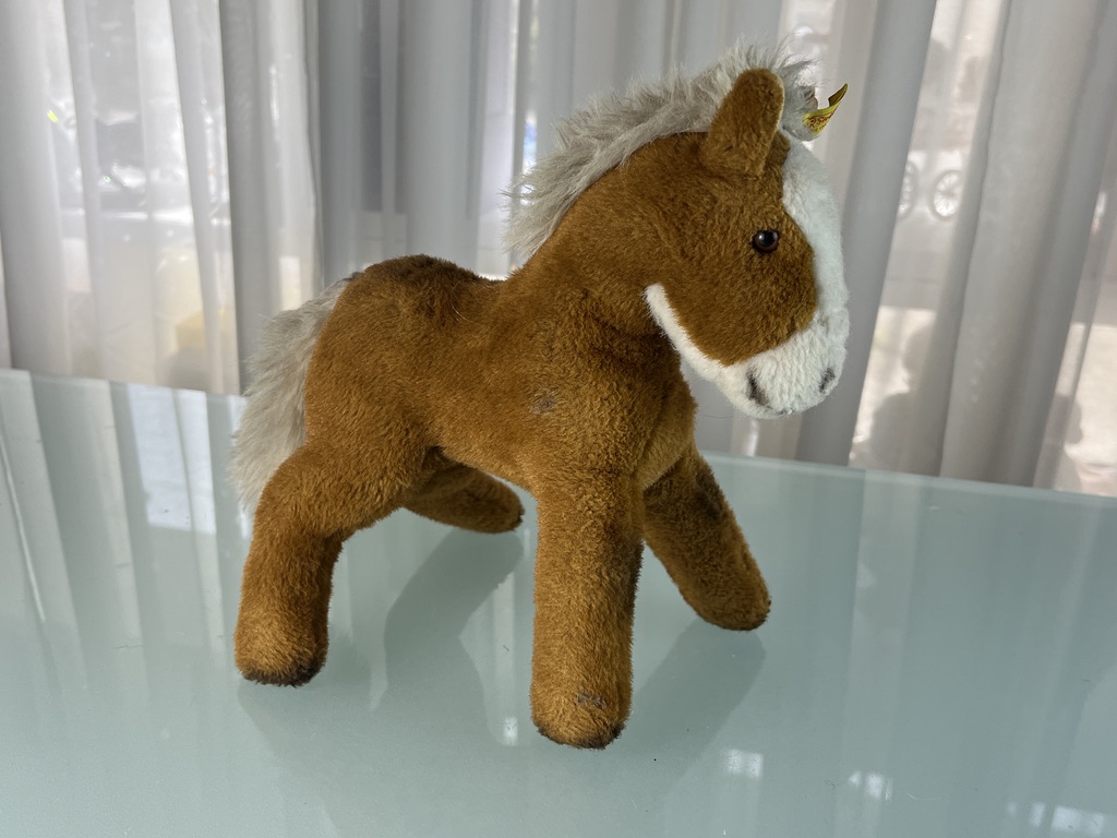 Steiff Tier Sammler Stofftier Pferd 28 cm. Top Zustand 