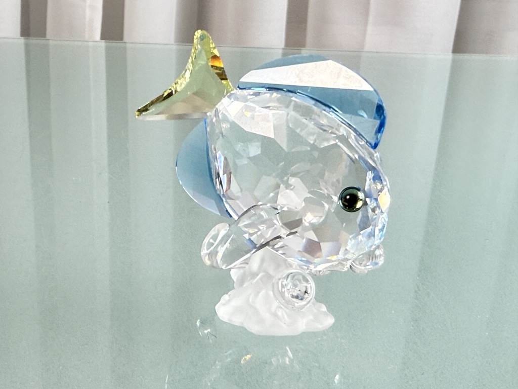  Swarovski Figur 886180 Doktorfisch Farbig 6 cm. Top Zustand