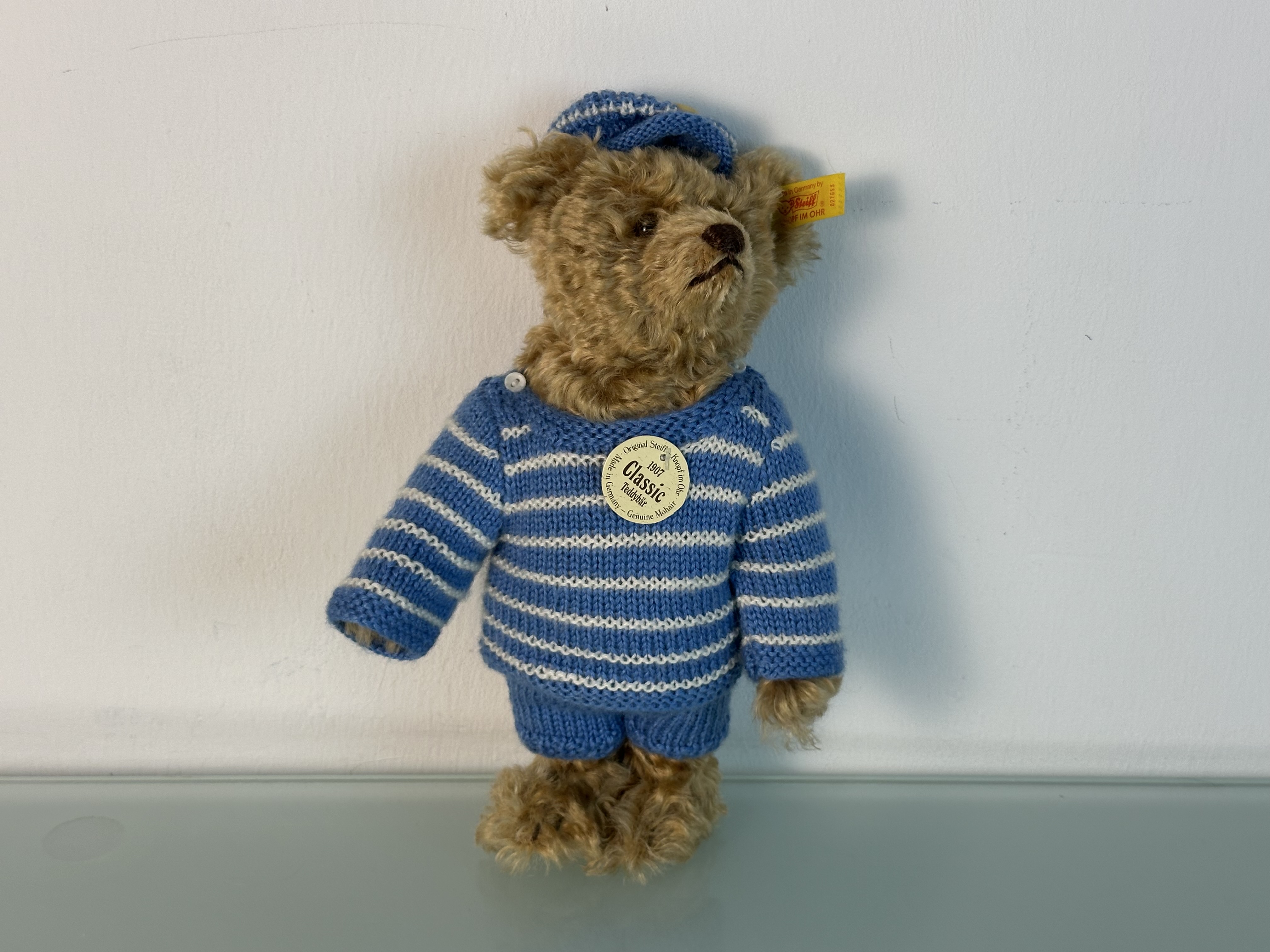 Steiff Tier 027659 Classic 1907 Teddy Bär 25 cm. Top Zustand 