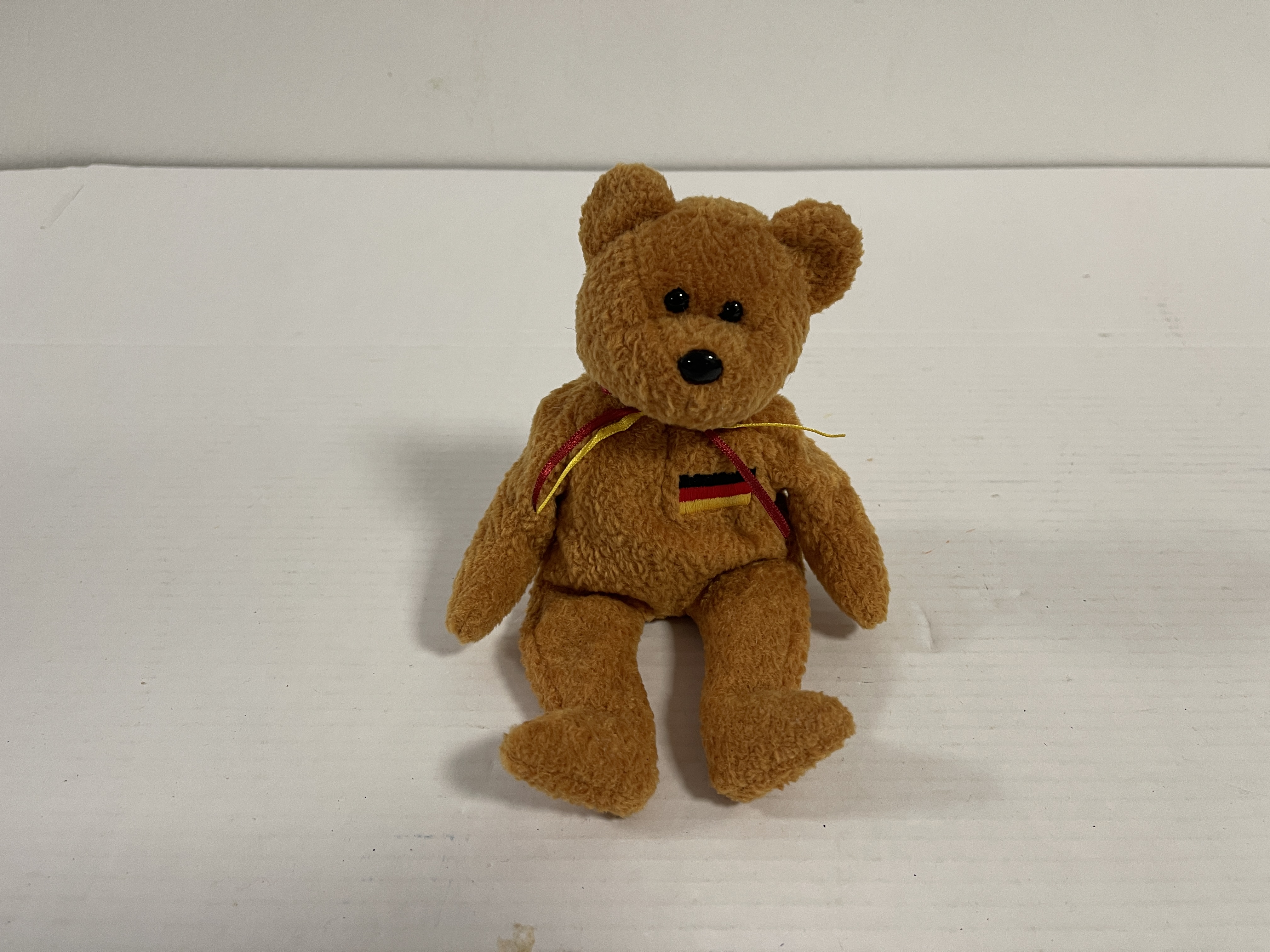 Sammler Stofftier Beanie Babies - Teddybär - 20 cm. Top Zustand