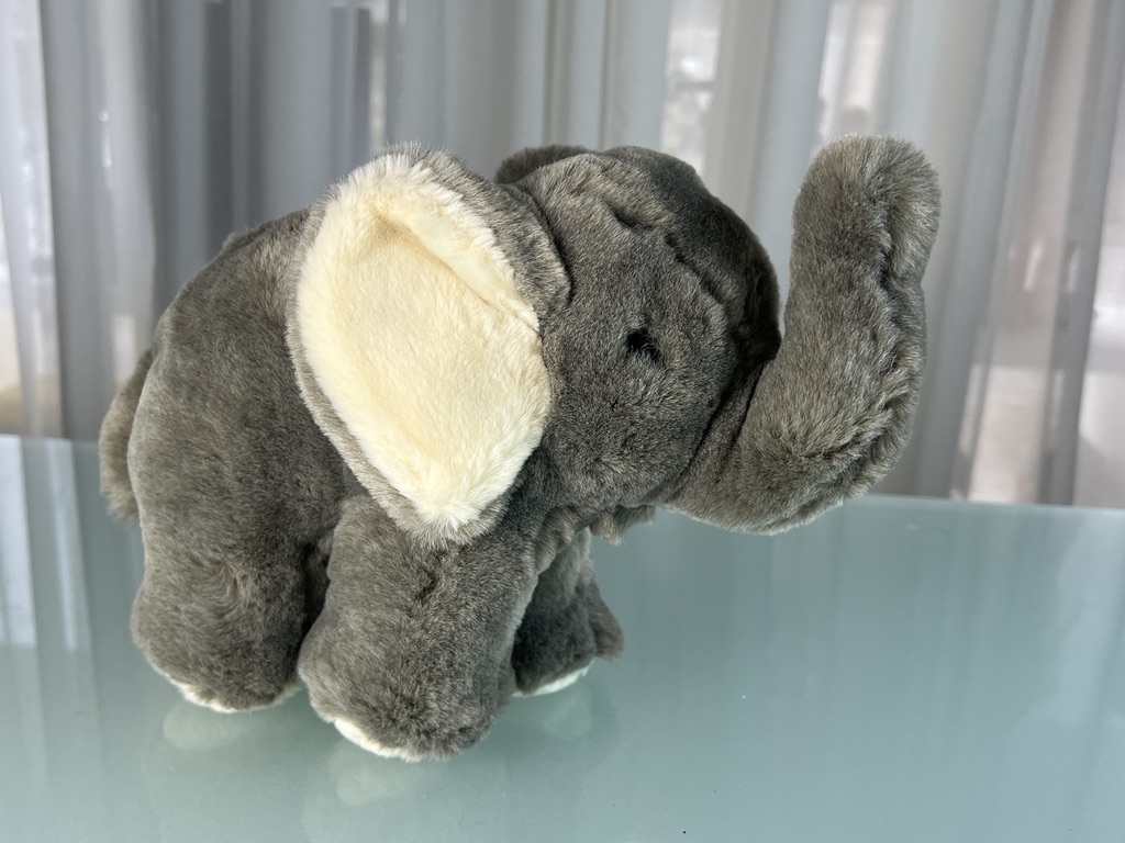 Steiff Tier Sammler 085123 Elefant 22 cm Top Zustand