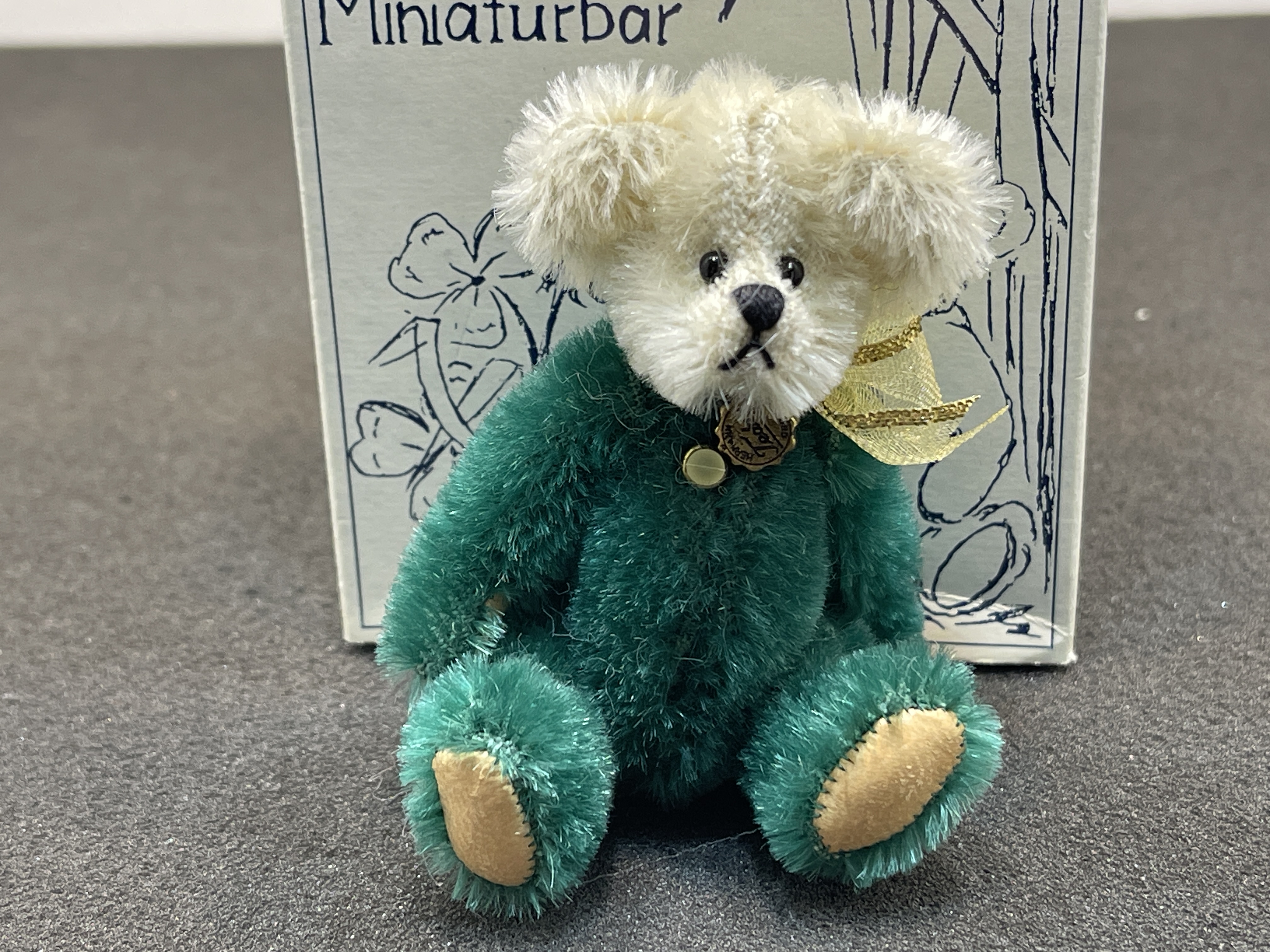 Hermann - Teddy Bär 9 cm. Top Zustand mit OVP  