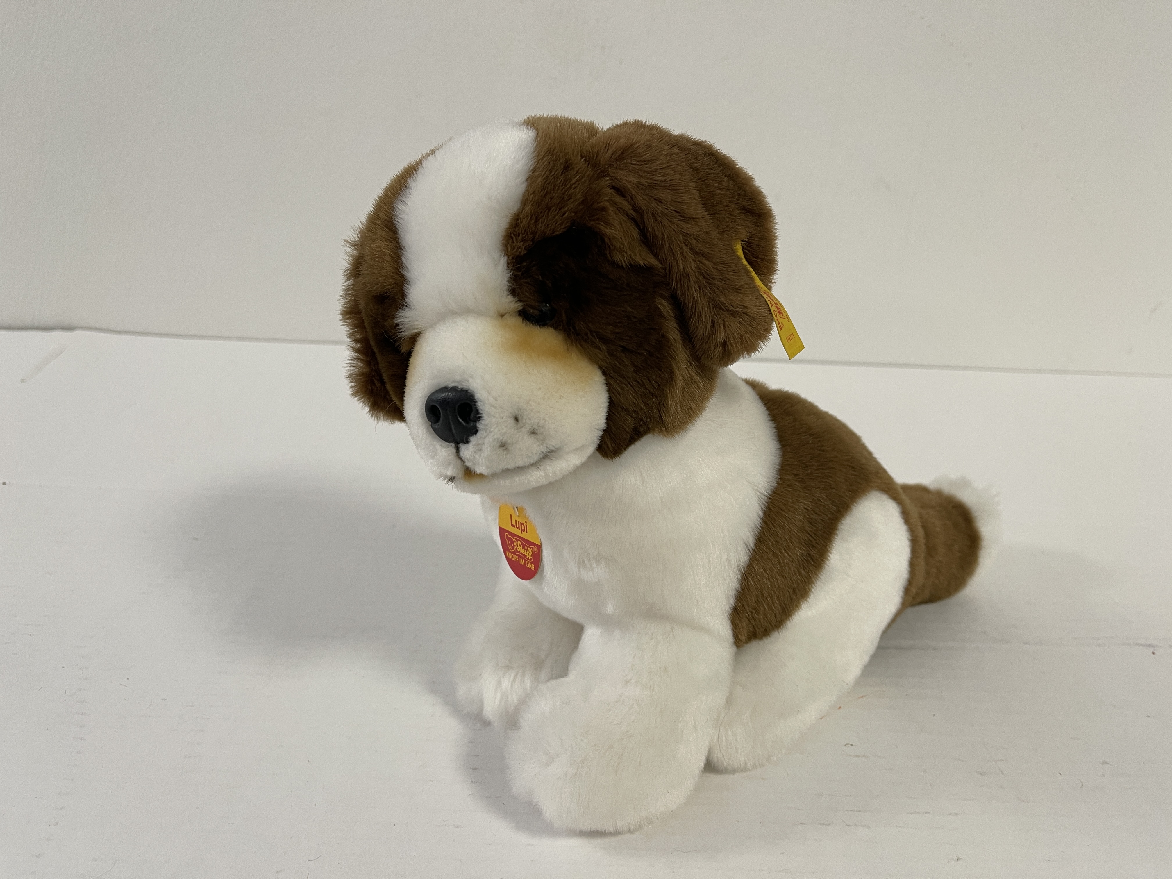 Steiff Tier Hund Bernhardiner 078279 -  21 cm. Top Zustand 