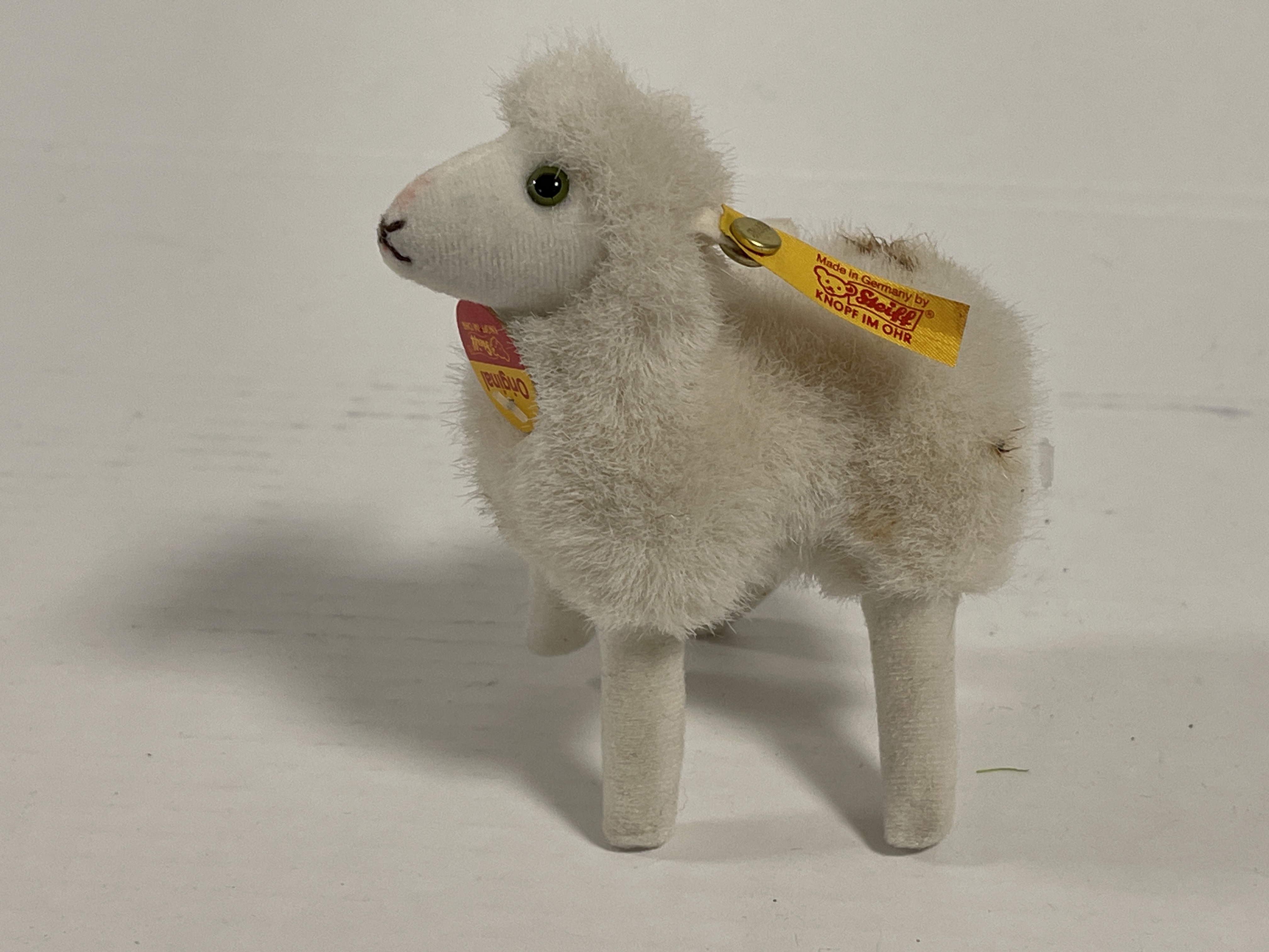 Steiff Tier Schaf 10 cm Zustand siehe Fotos 