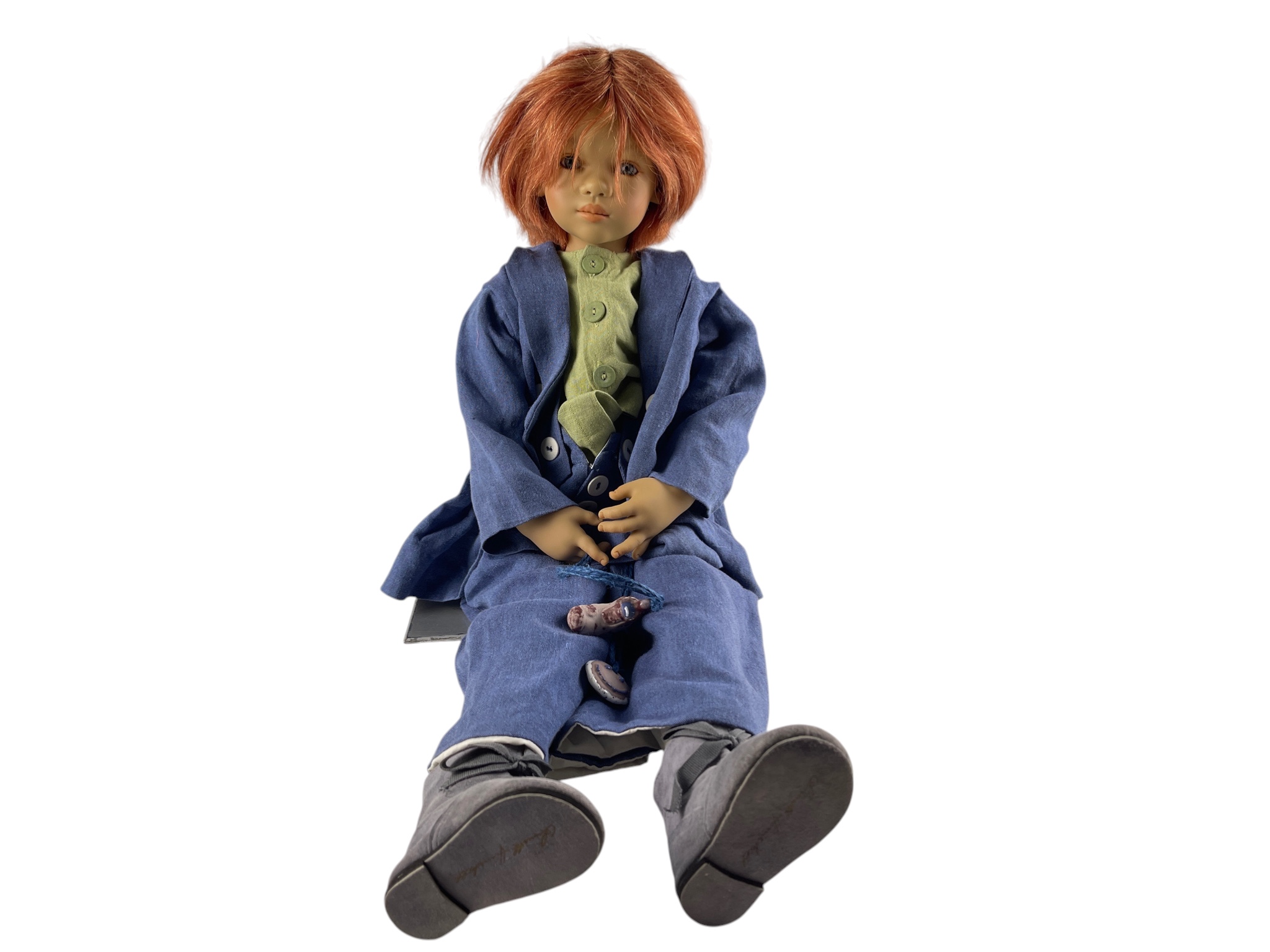 Annette Himstedt Puppe 70 cm. Top Zustand    