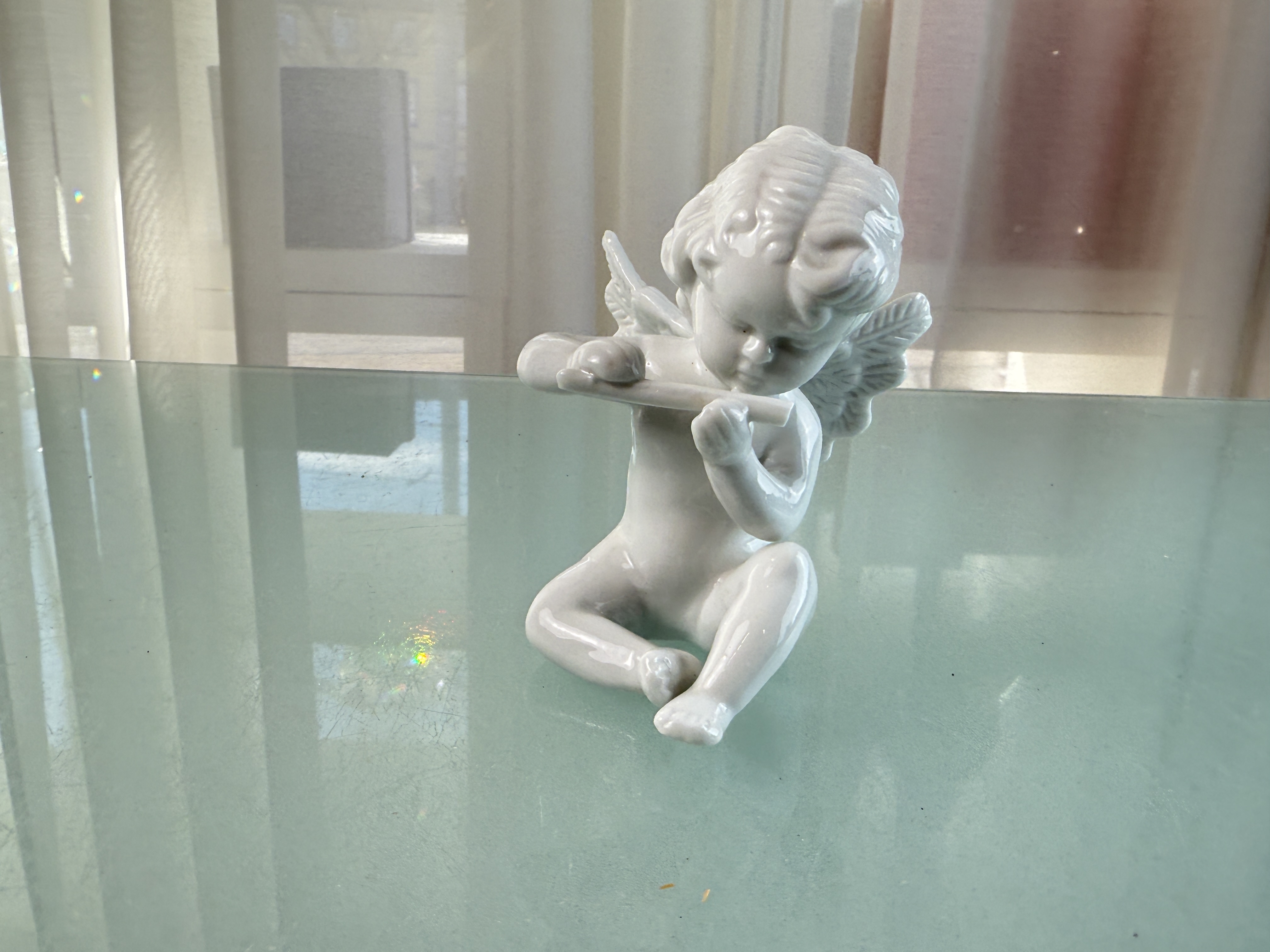 Porzellan Figur Engel 10 cm Top Zustand 