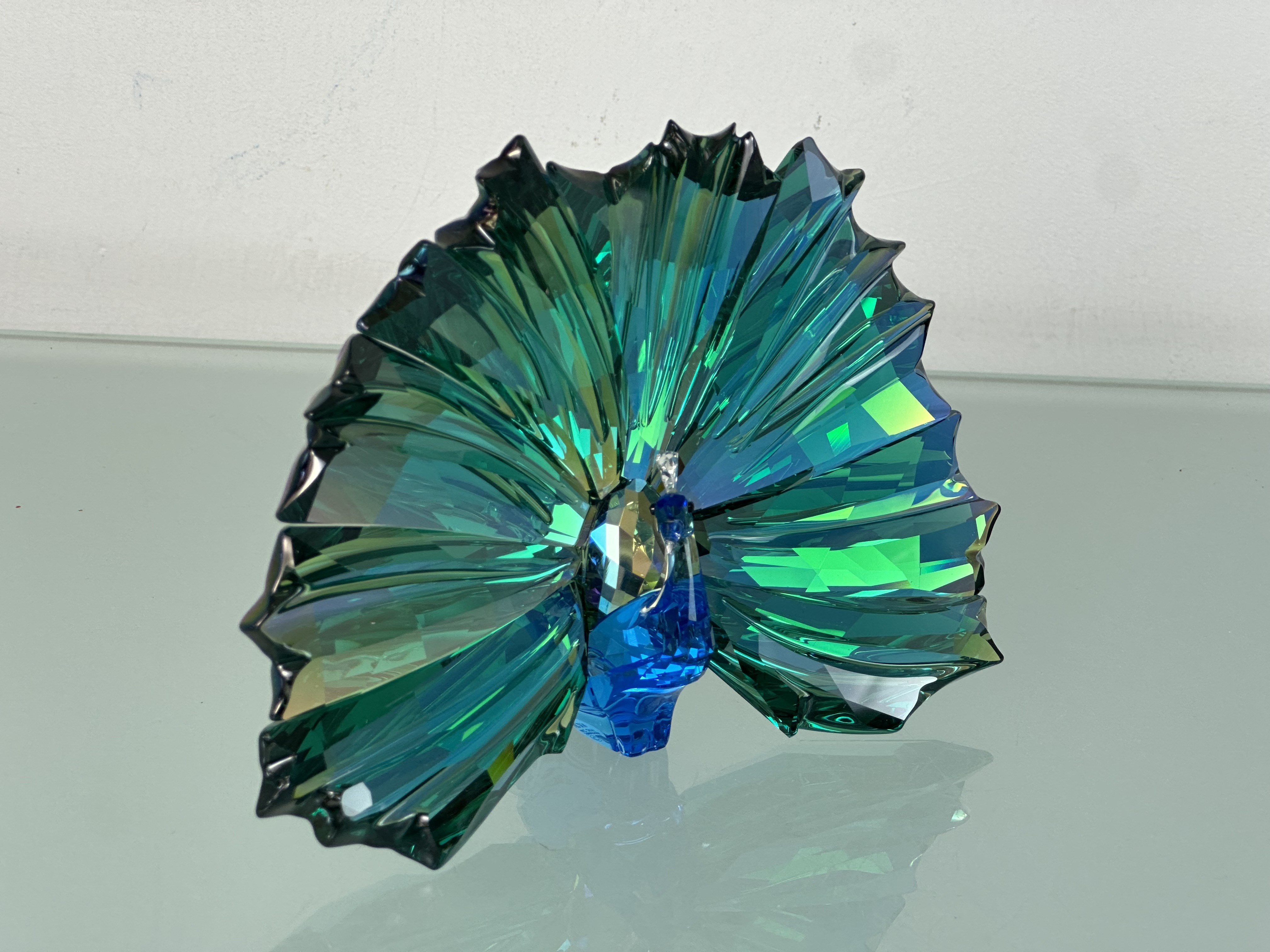 Swarovski Figur 5063694  ScS Arya Pfau 15,2 x 11,1 x 5,1 cm  Top Zustand