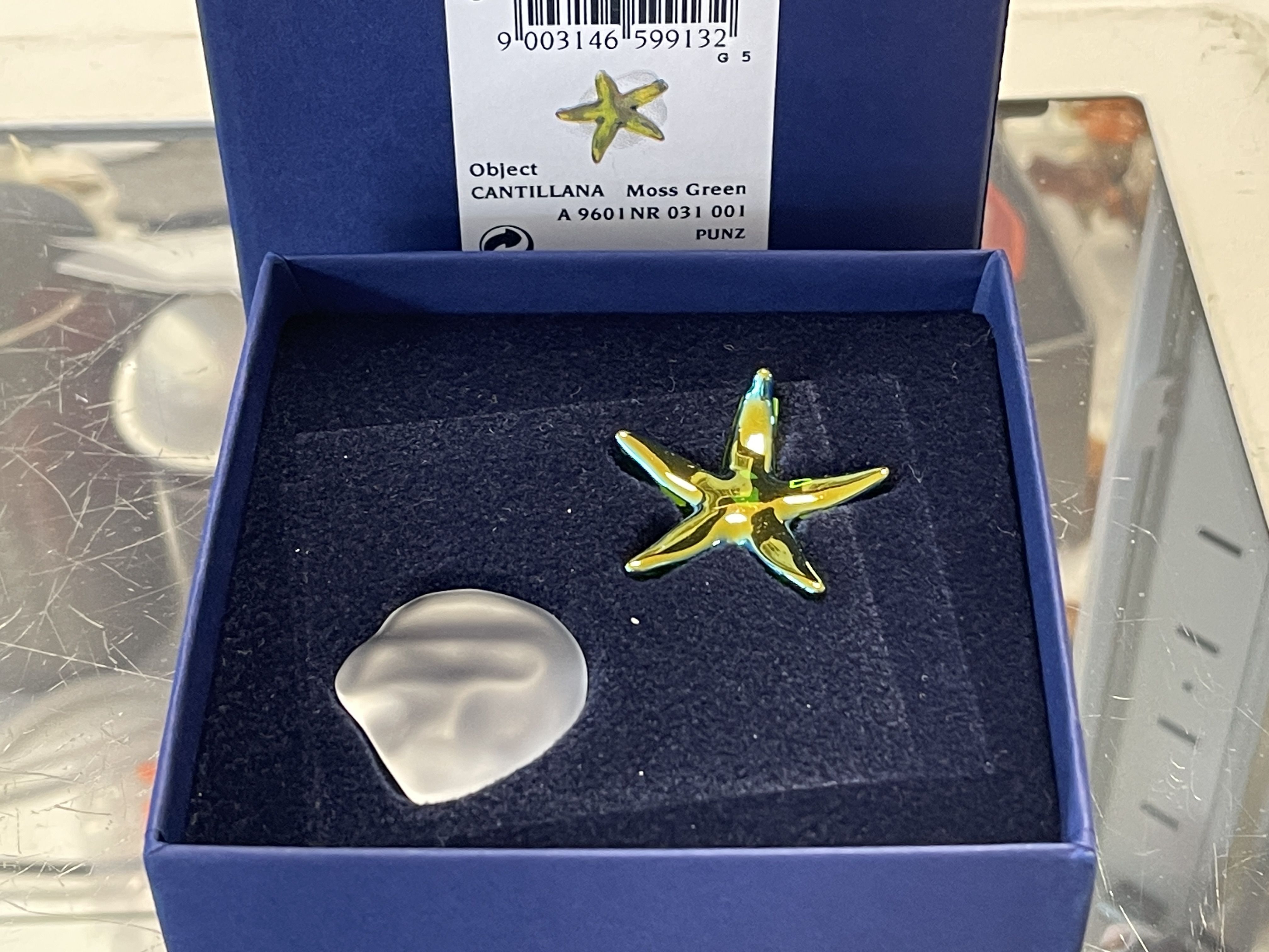  Swarovski Figur 659913 Paradise Seestern 3,7 cm. Mit Ovp - Zertifikat - Top Zustand   