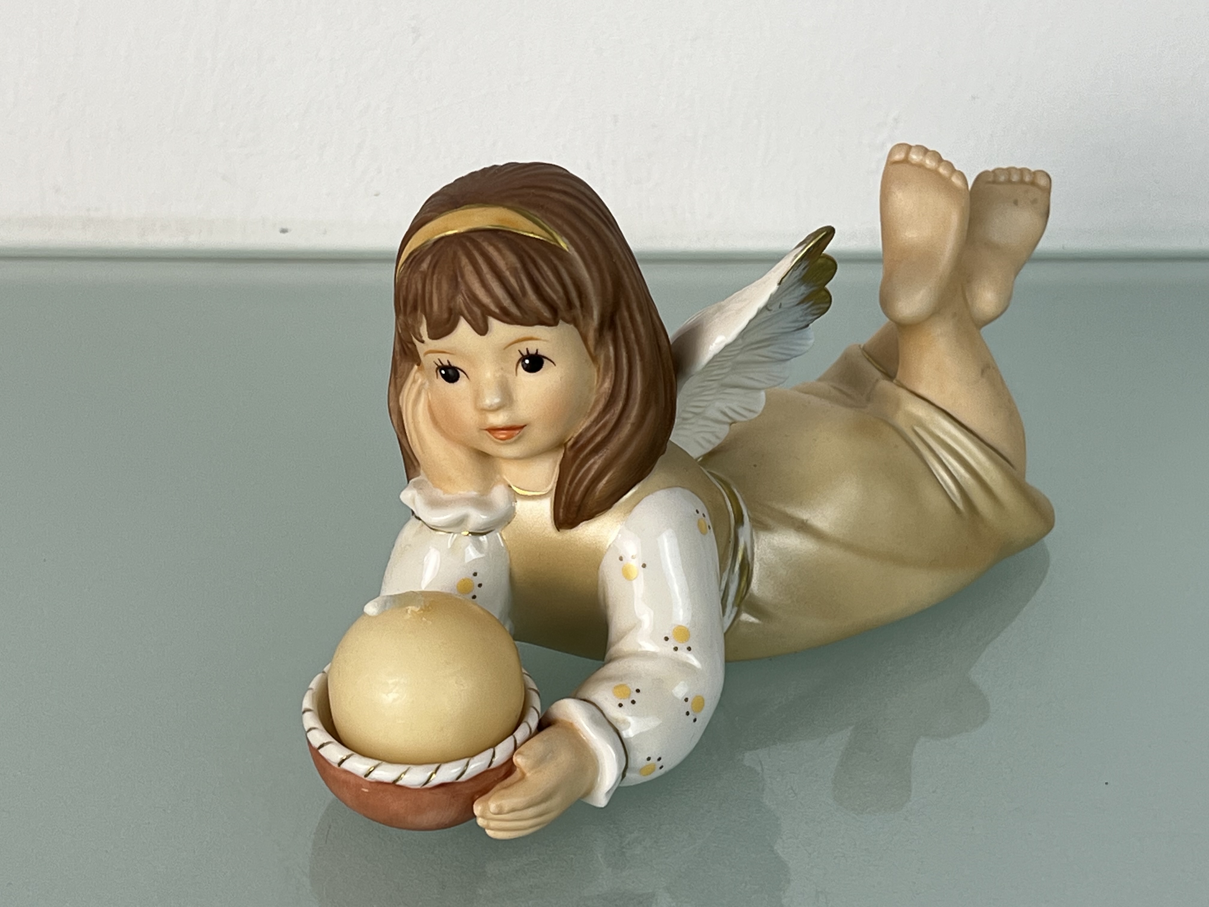 Goebel Figur 41-349 Engel 11 x 20 cm. 1 Wahl. Zustand siehe Fotos