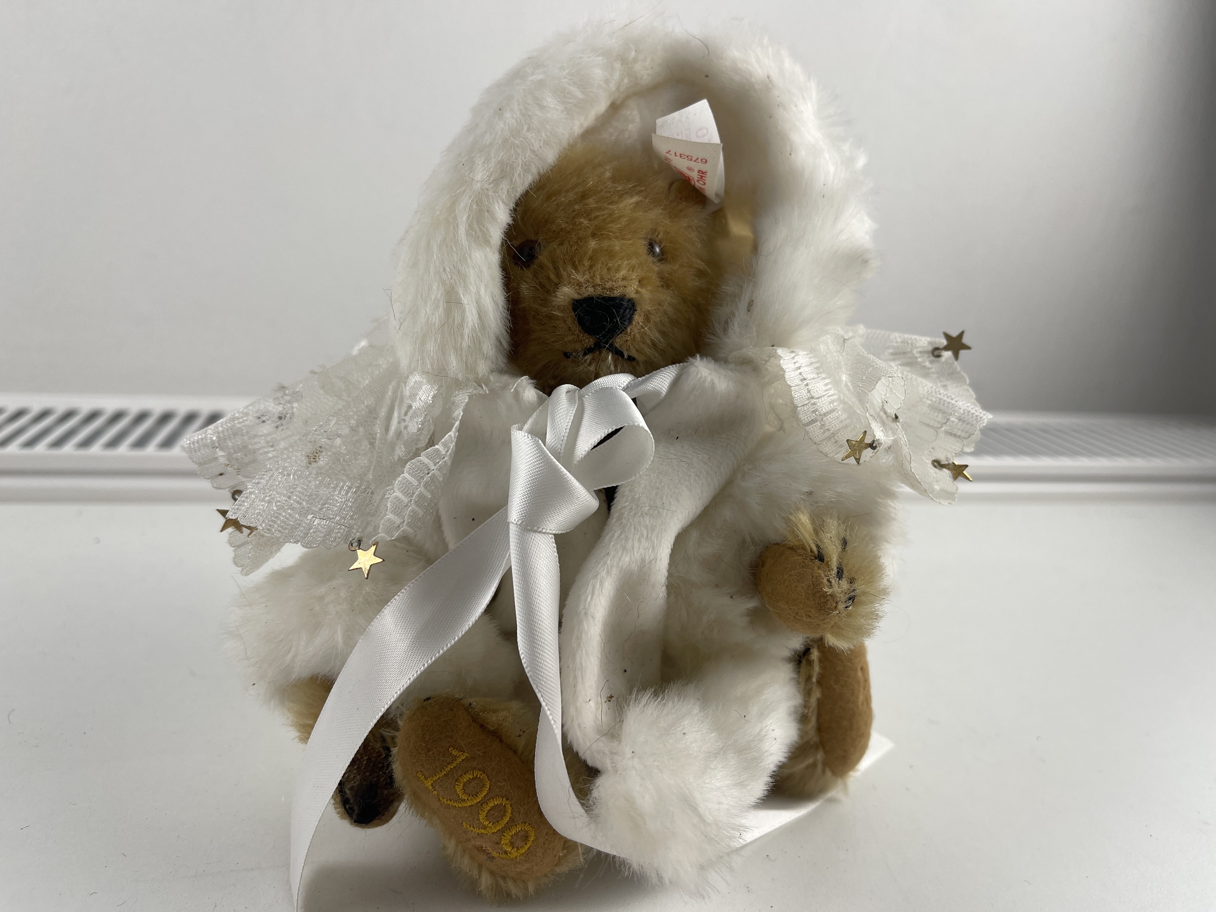 Steiff Tier 675317  Teddy Bär 19 cm - Zustand siehe Fotos