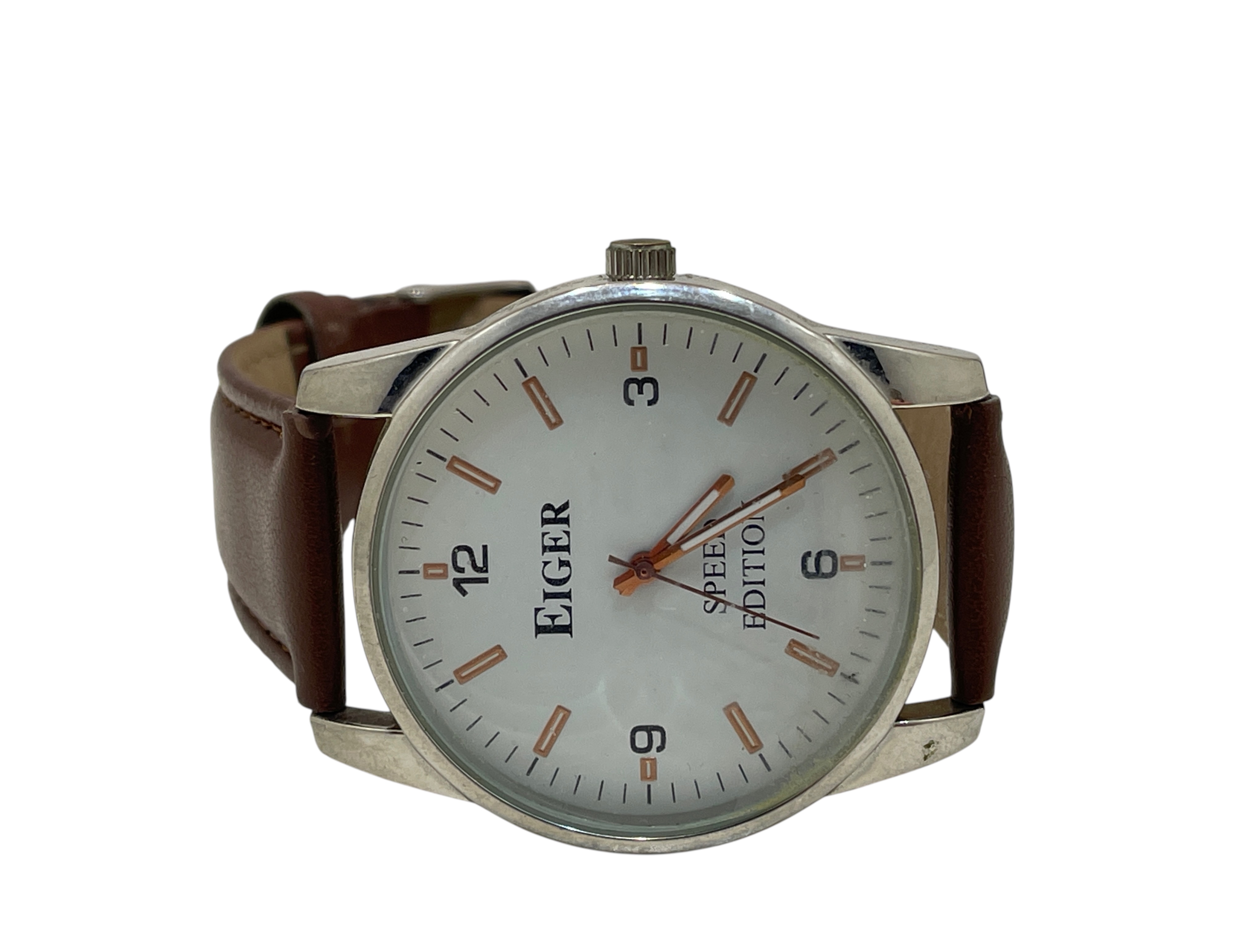 EIGER Herren Armbanduhr Quarz - Zustand siehe Fotos 