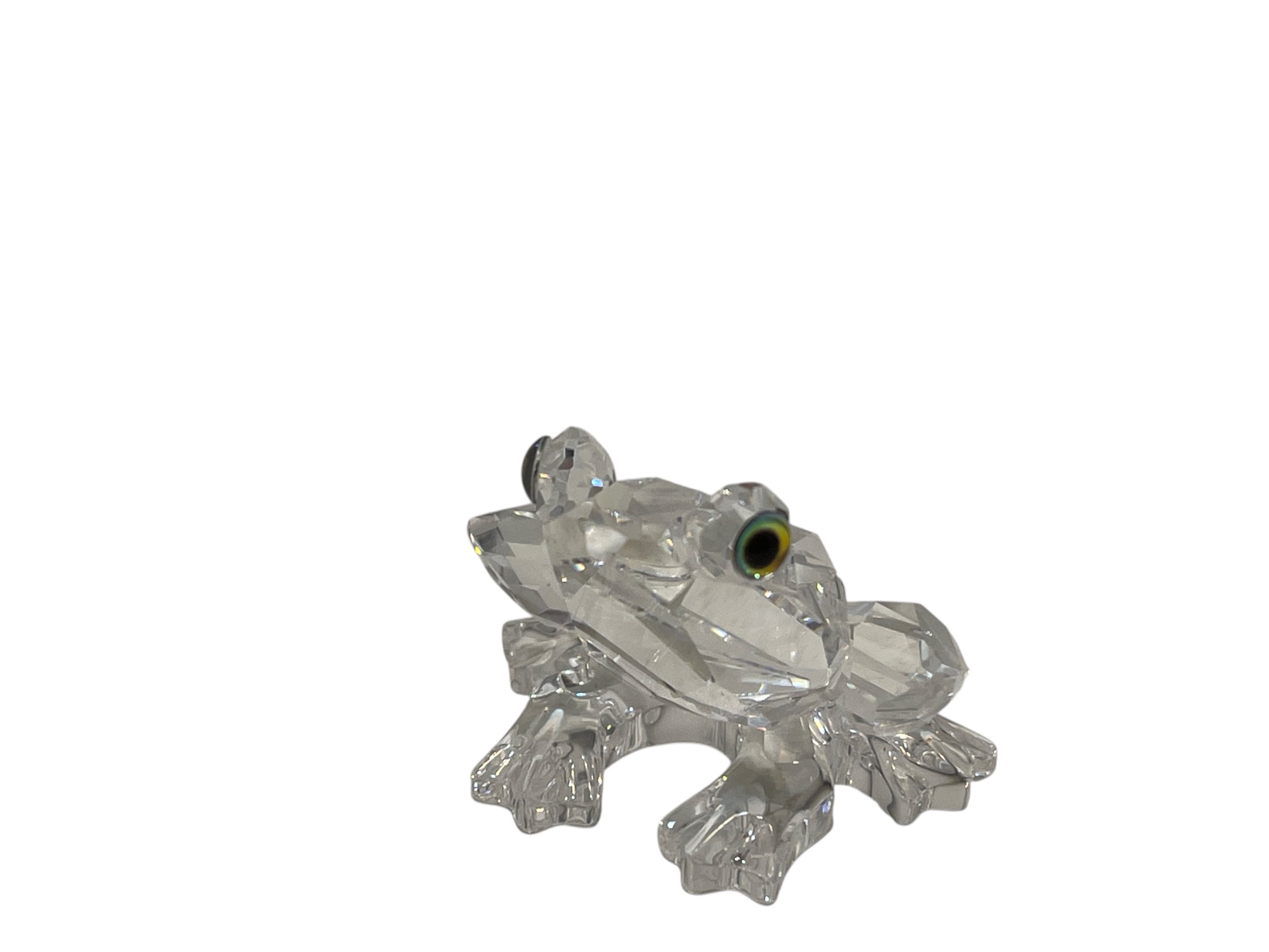  Swarovski Figur Kristall 183113 Frosch Groß 3,5 cm. Top Zustand      