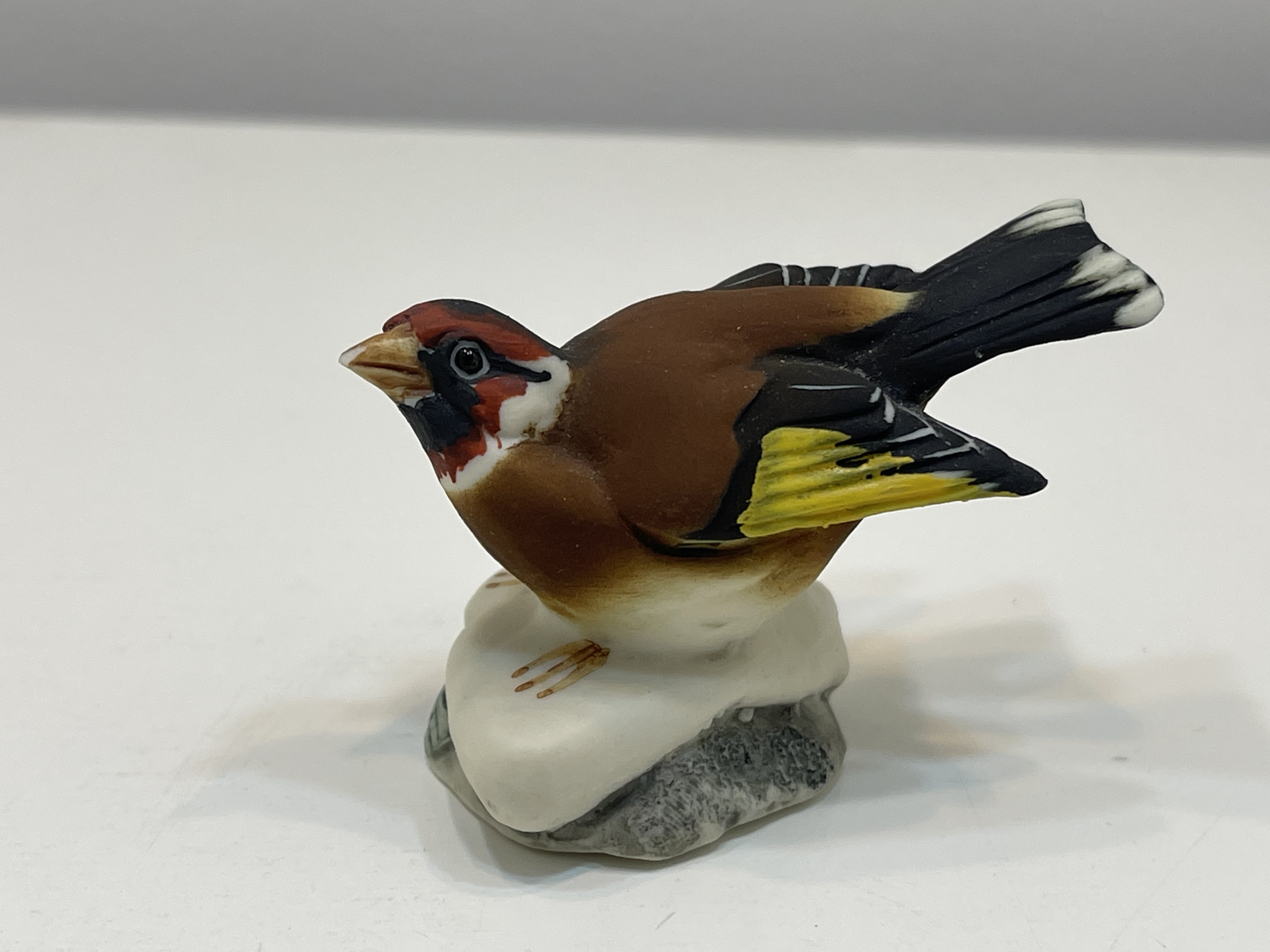 Porzellan Figur Sammler Figur Vogel 4,5 cm. Top Zustand  
