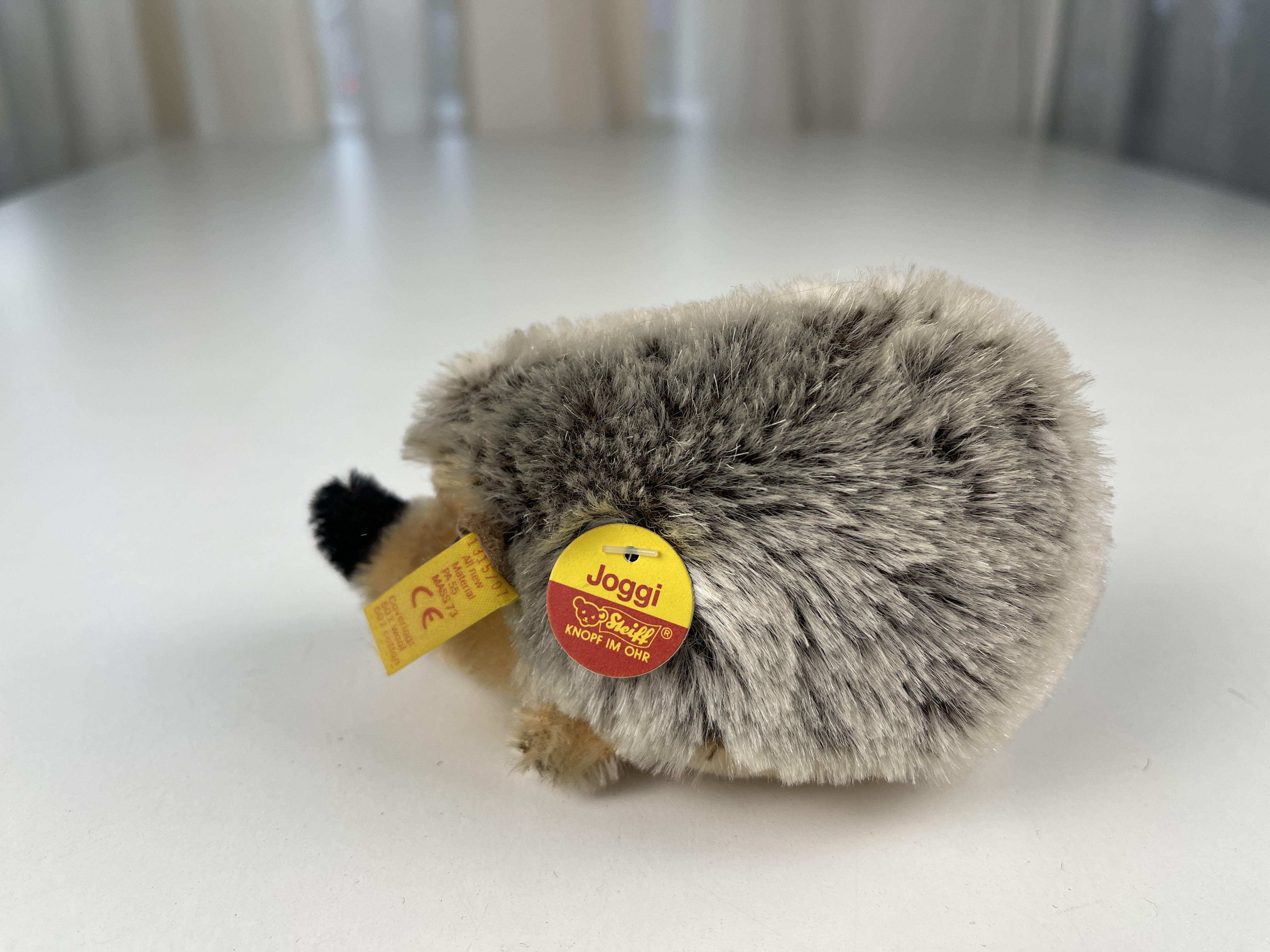 Steiff Tier 032257 Igel Joggi - 11 cm. Top Zustand