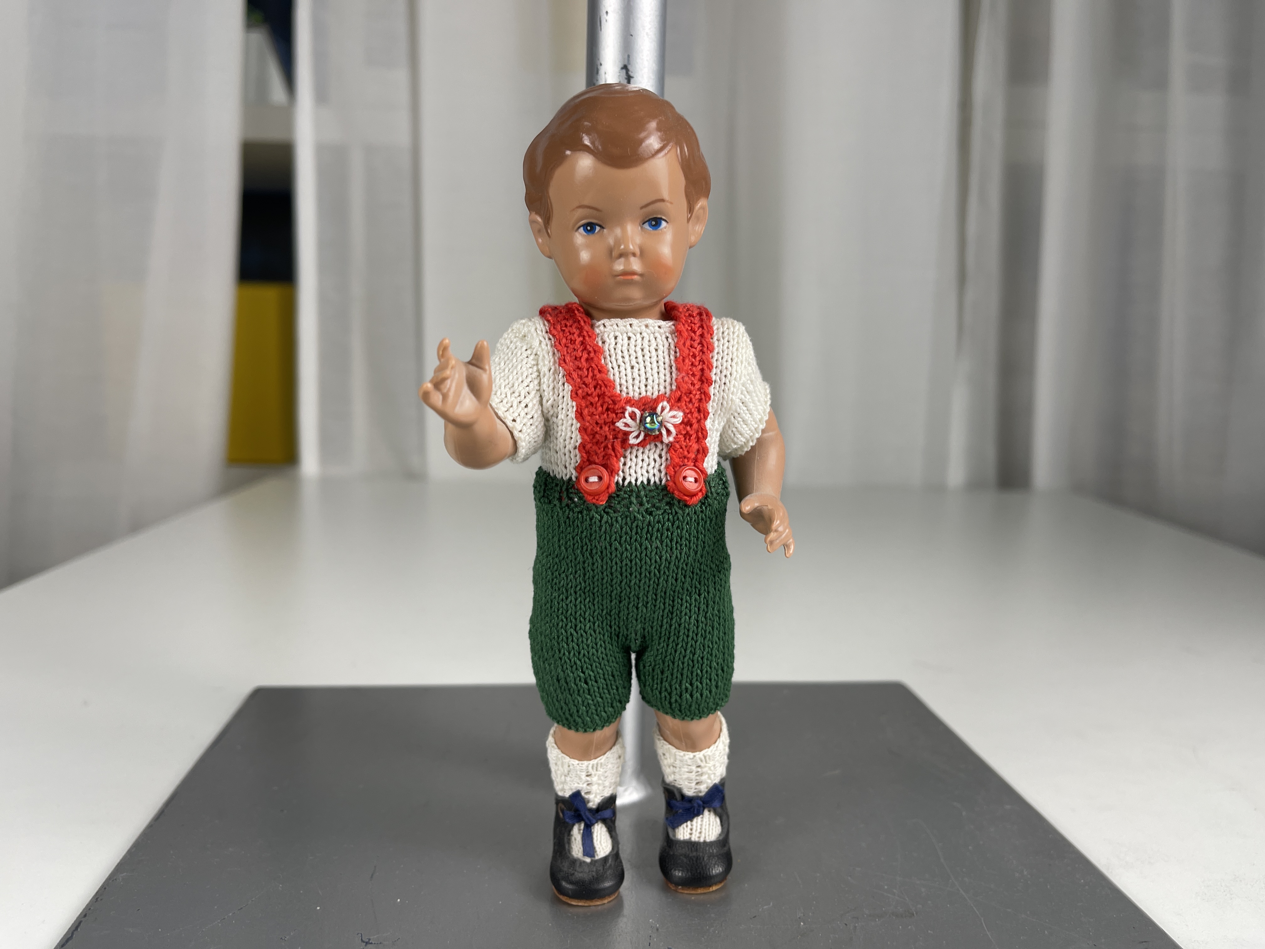 Schildkrötpuppe Tortulon Puppe 18 cm. Top Zustand.  