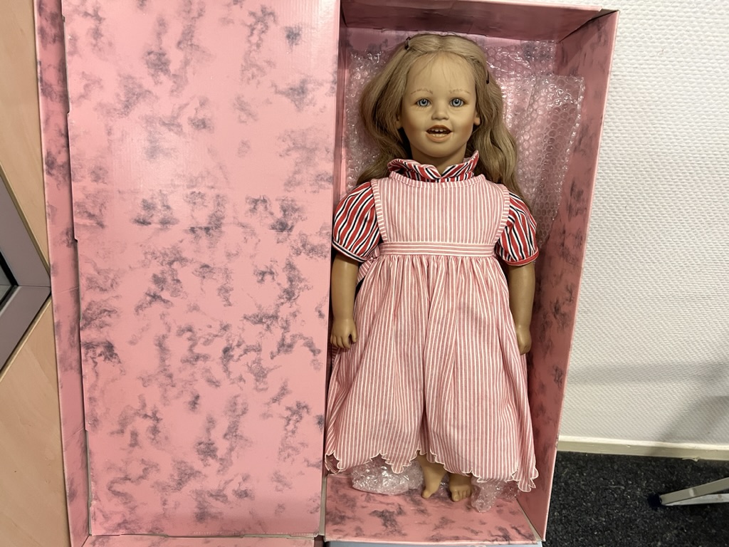 Annette Himstedt Puppe Lisa 65 cm. Top Zustand 