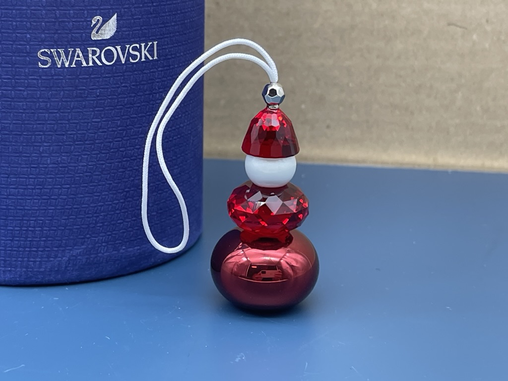  Swarovski Figur 5596389 Holiday Cheers Weihnachtsmann Ornament 5,5 cm. Neuware  
