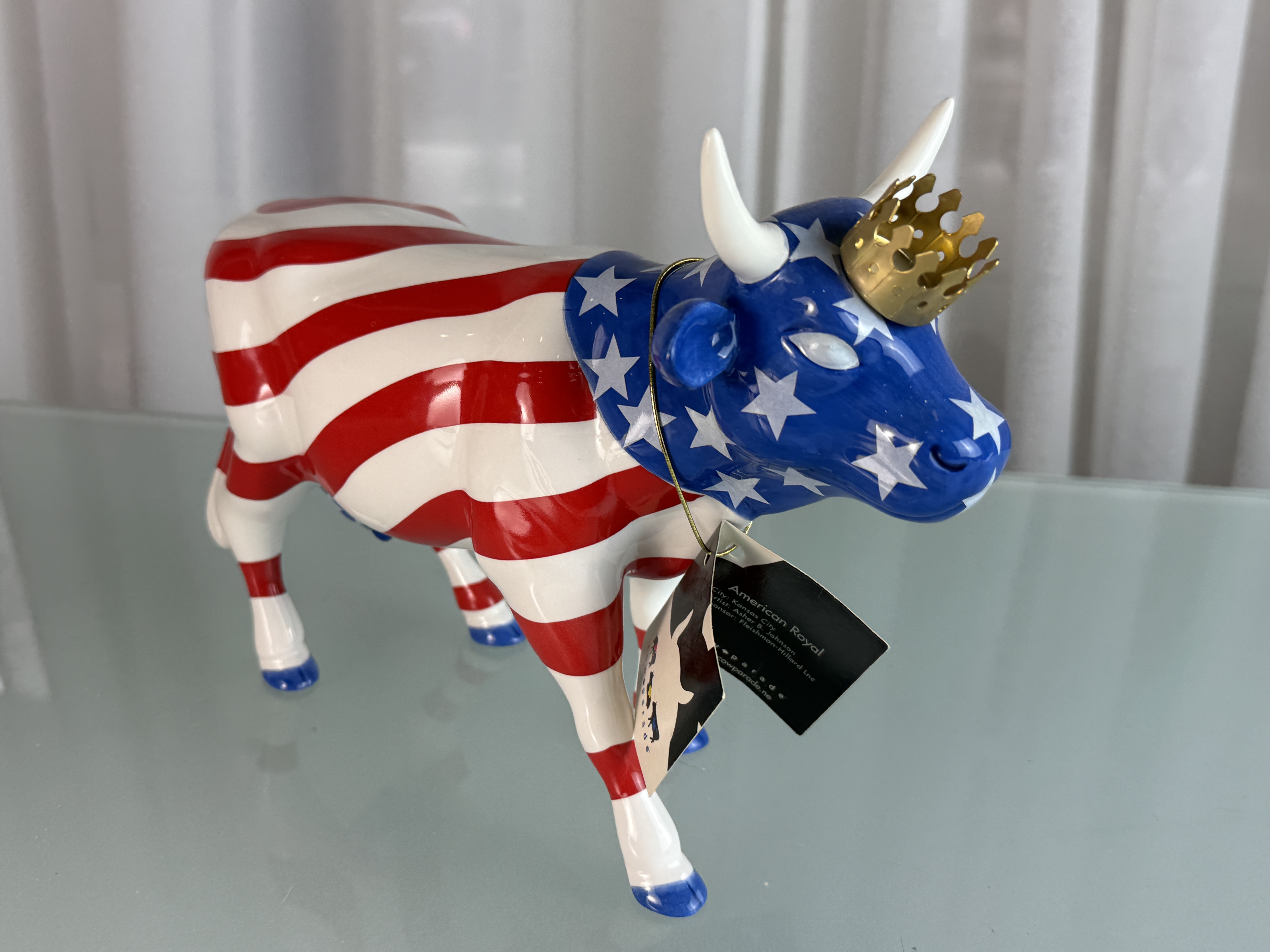 Sammler Figur Kuh Cow Parade 19 x 25 cm. Top Zustand 