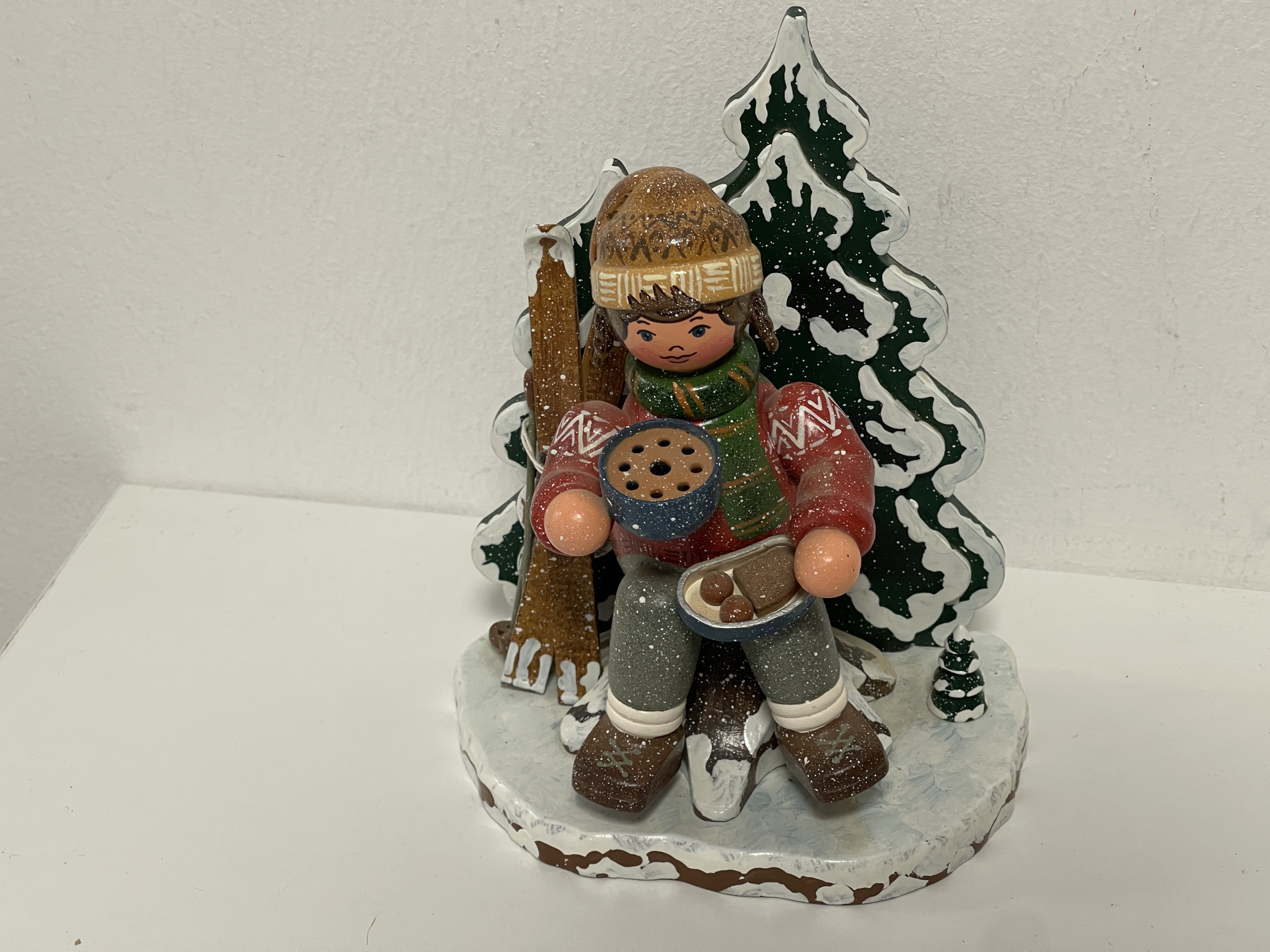 Erzgebirge Hubrig Räuchermännchen 19 cm - Top Zustand 