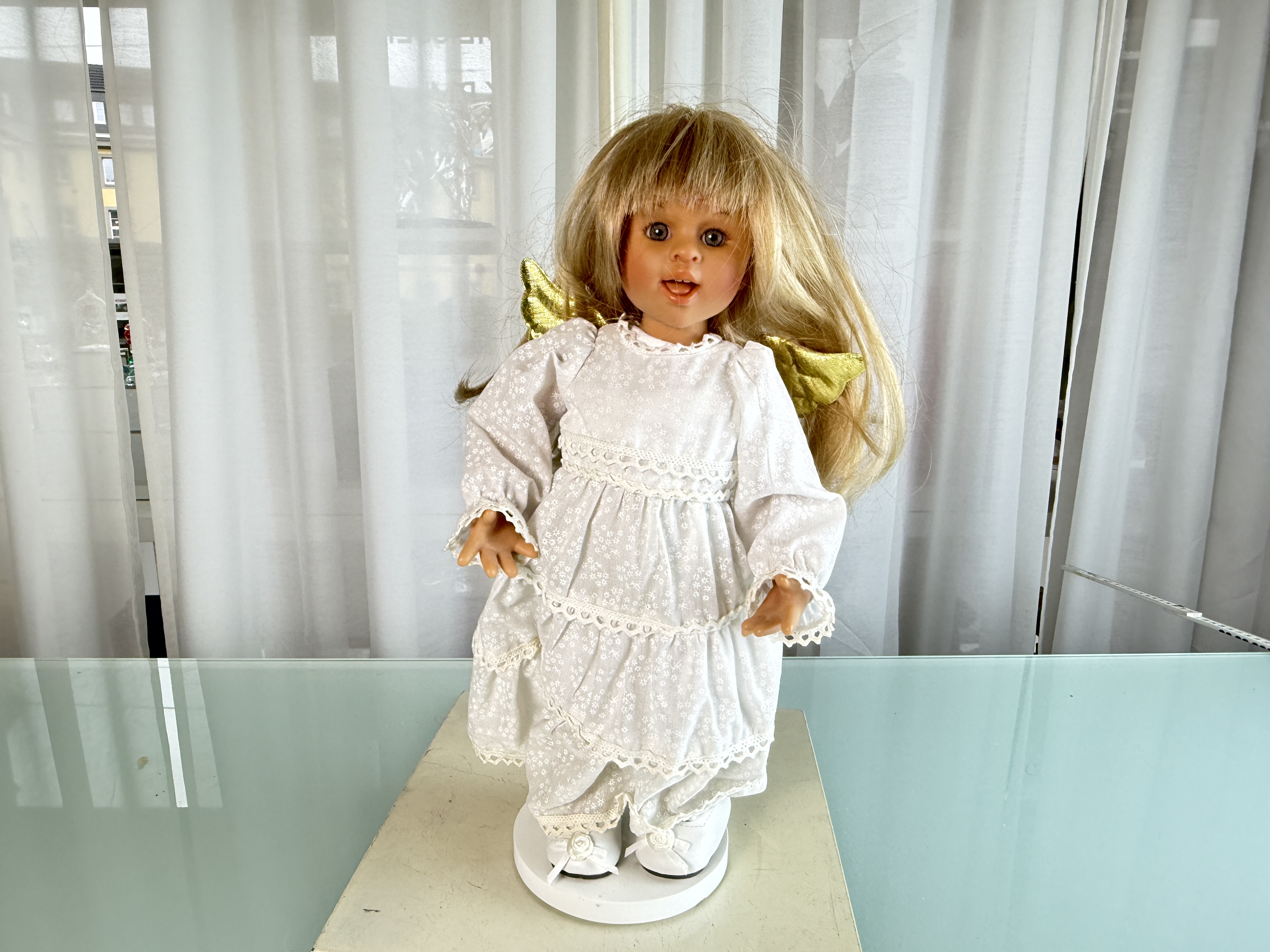 Künstlerpuppe Rosemarie Anna Müller Puppe 35 cm. Top Zustand
