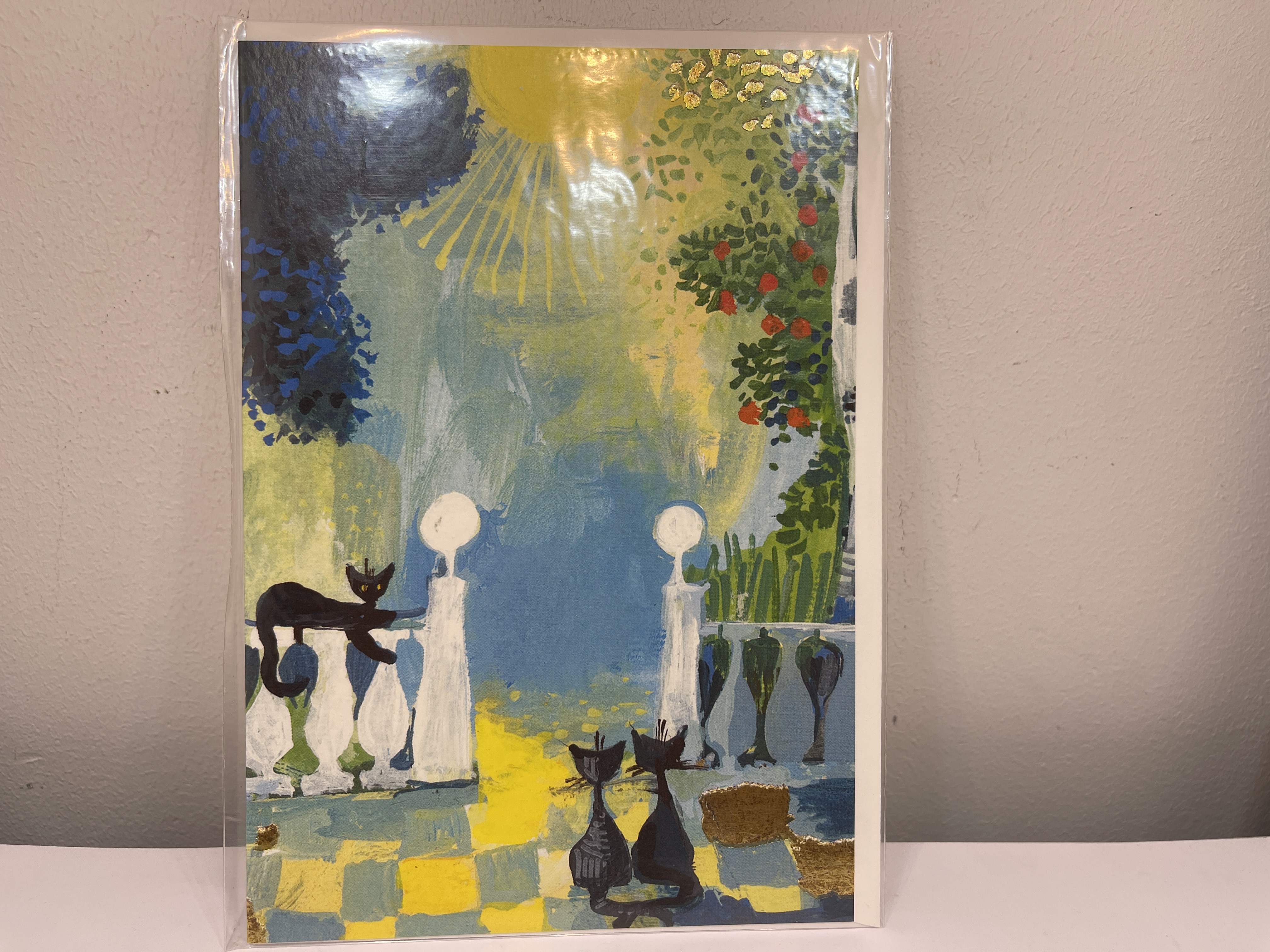 Rosina Wachtmeister 66-987-19-9 Grußkarten Set 5 Stück je 17,5 cm - Unbenutzt   