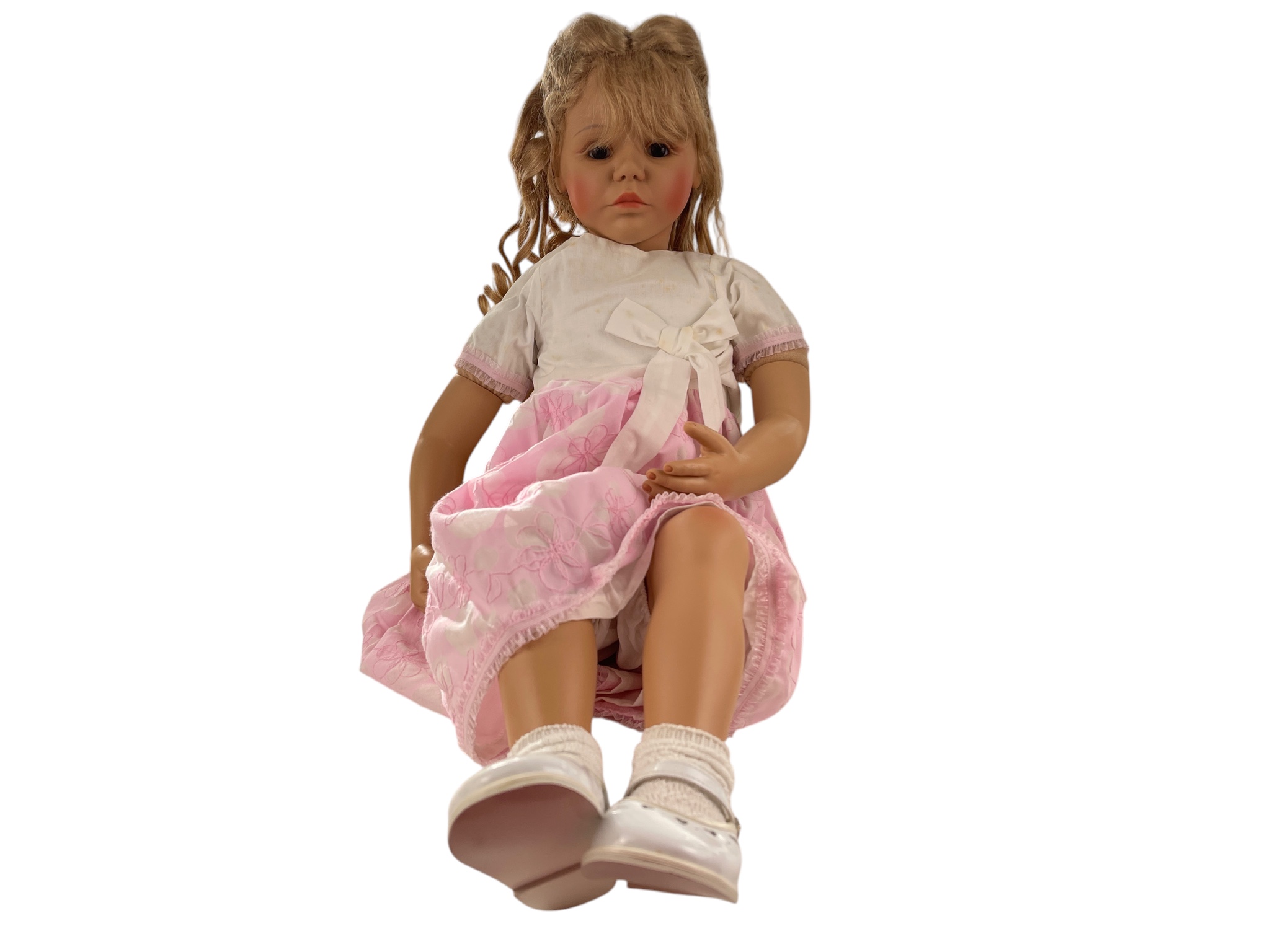  Schildkröt Puppe R. Hoffmann 75 cm. Zustand siehe Fotos  