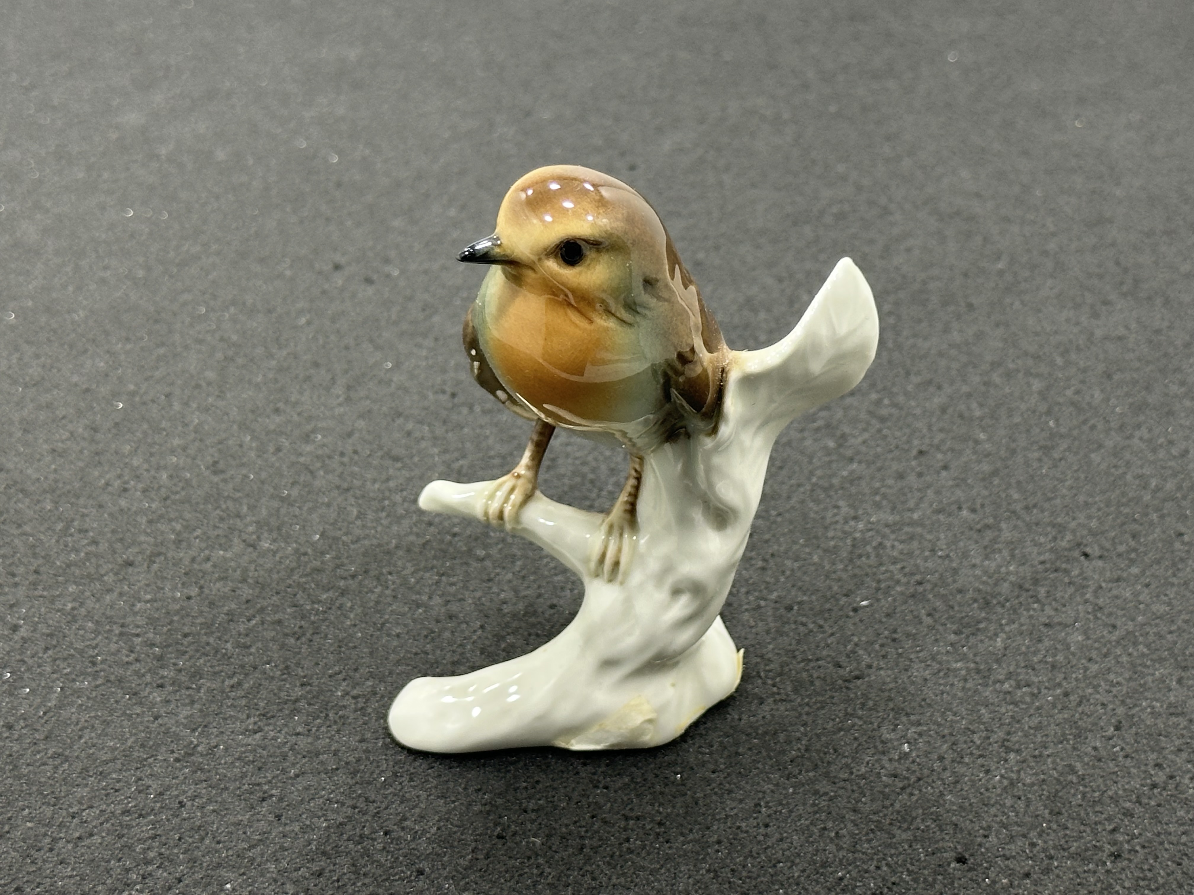 Goebel Figur Vogel CK67 Rotkelch 9 x 6,5 cm. Top Zustand