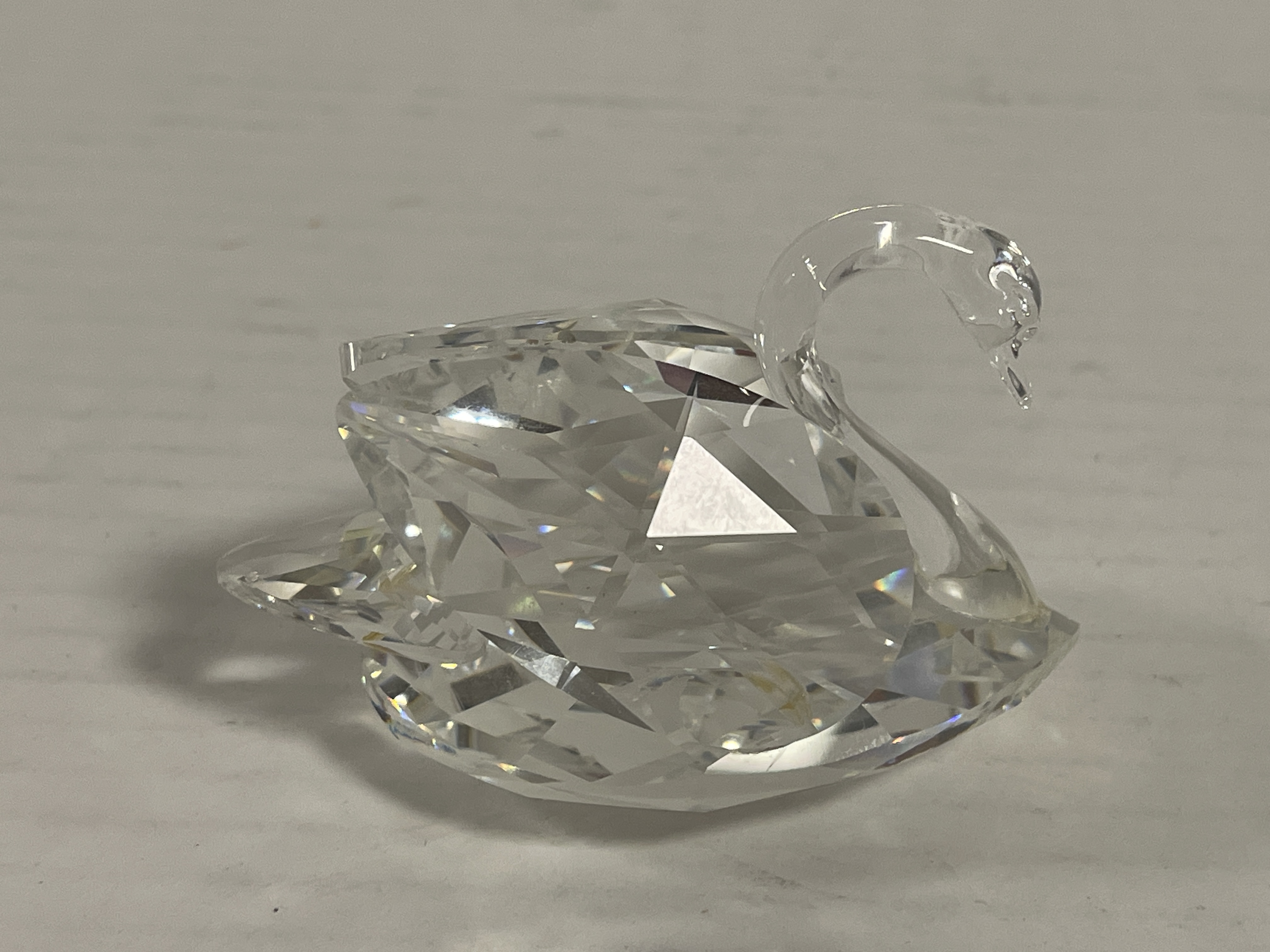  Swarovski Figur 010005 Großer Schwan 7,5 cm. Top Zustand  