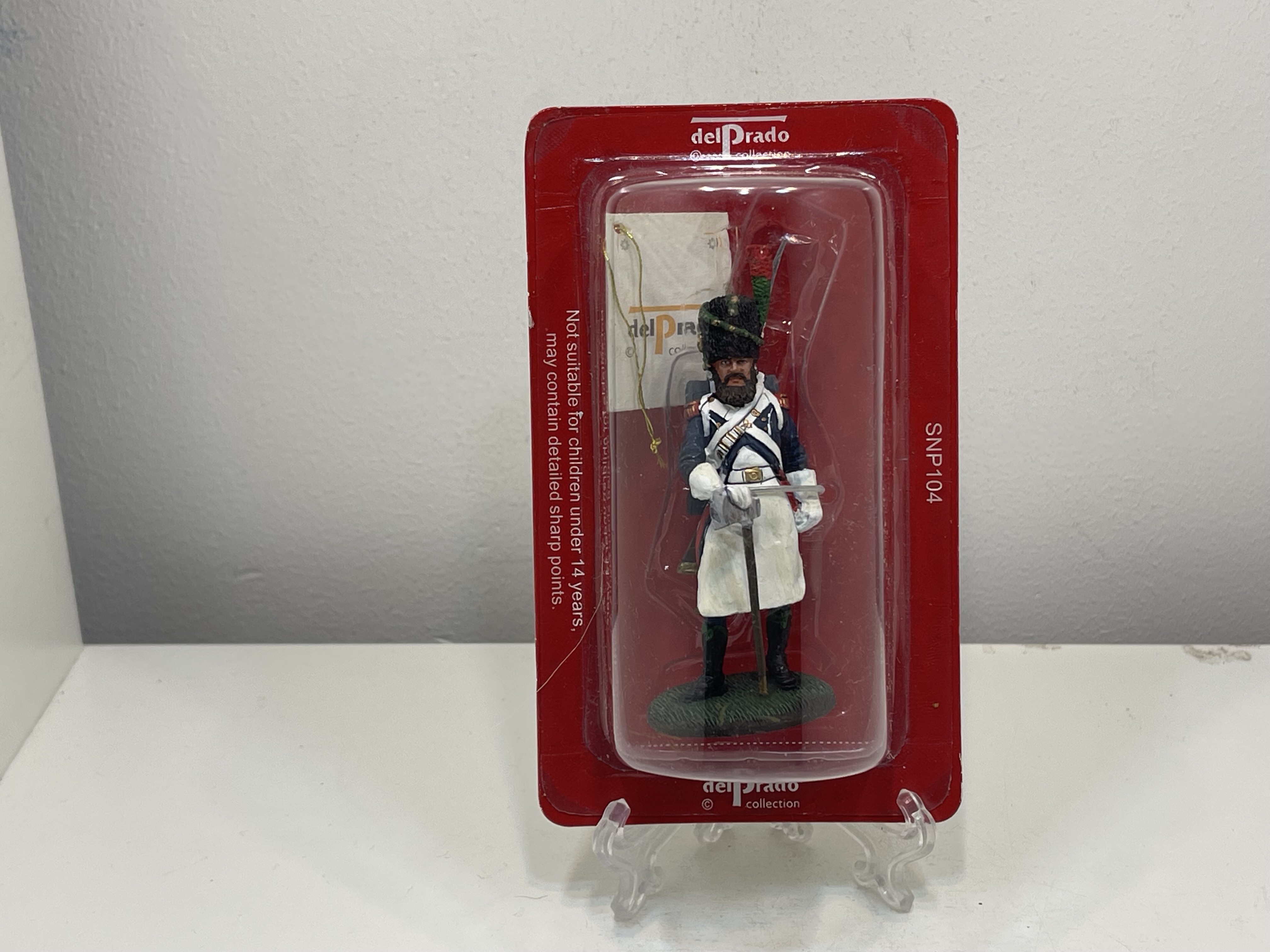 del Prado Zinnfigur ca. 8 cm SNP104.OVP Ungeöffnet                               