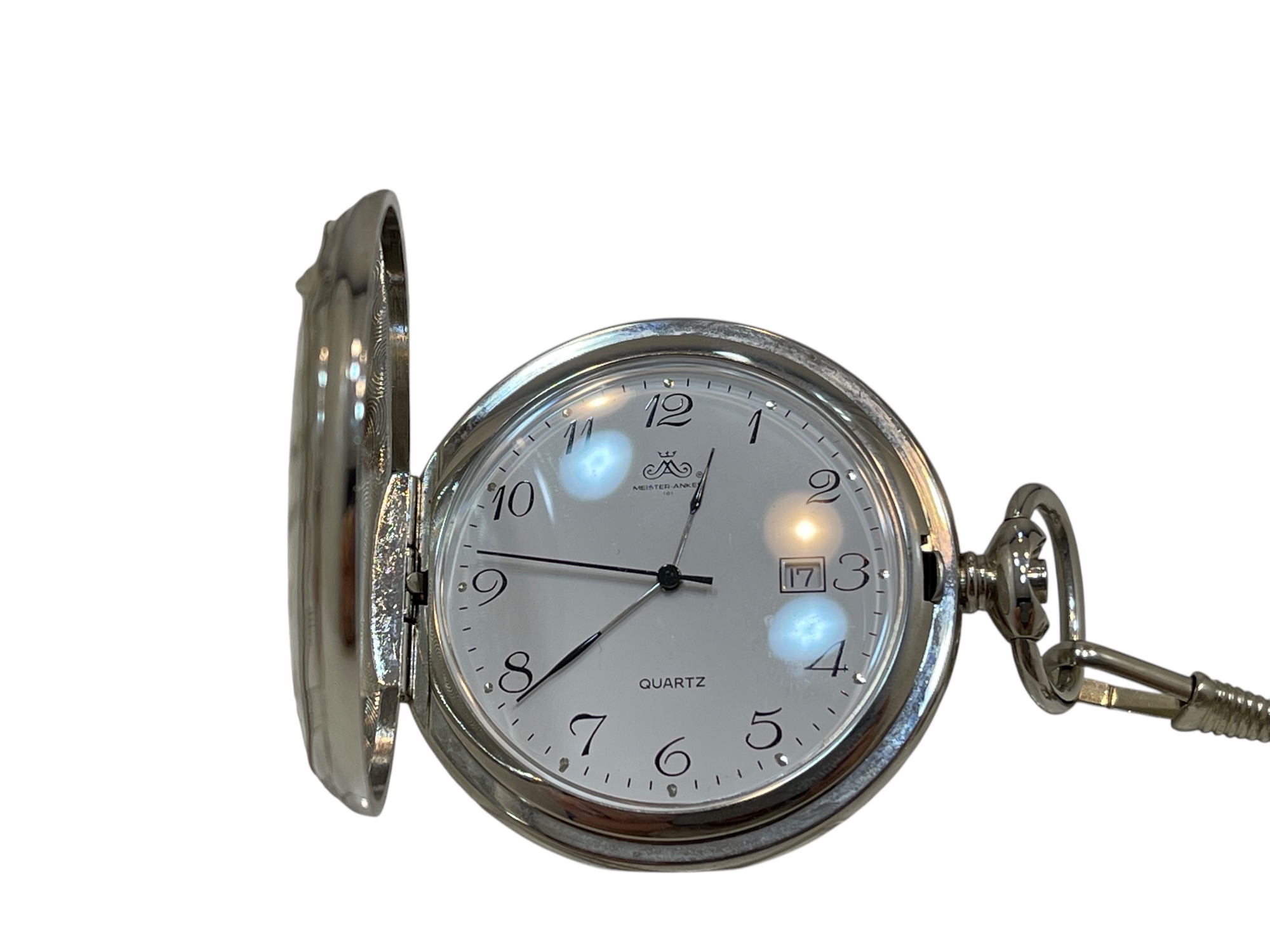 Meister Anker Taschenuhr Ø 5 cm - Zustand Es fehlt das Aufzugsrad.