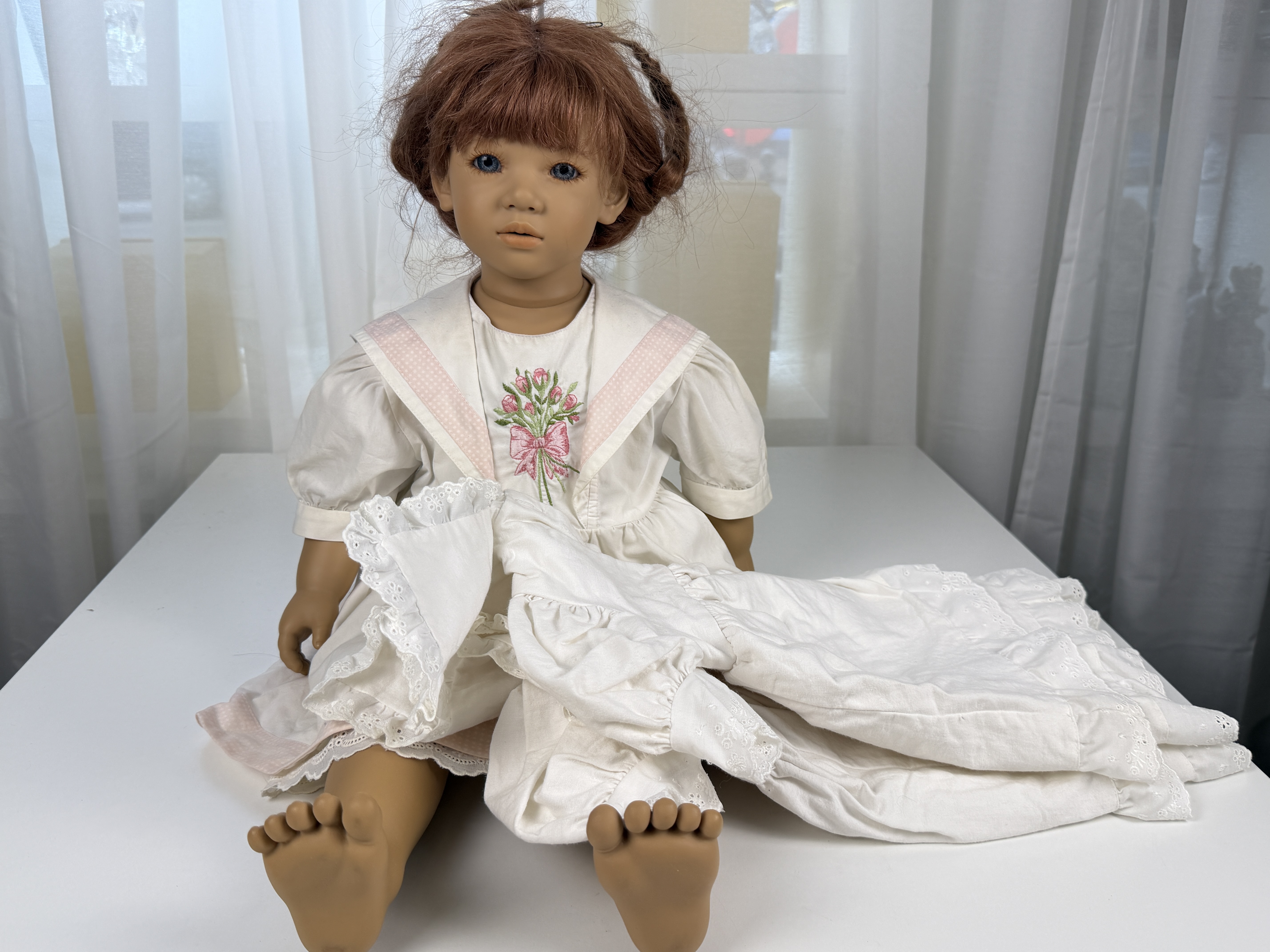 Annette Himstedt Puppe Künstlerpuppe Liliane 65 cm. Top Zustand.  