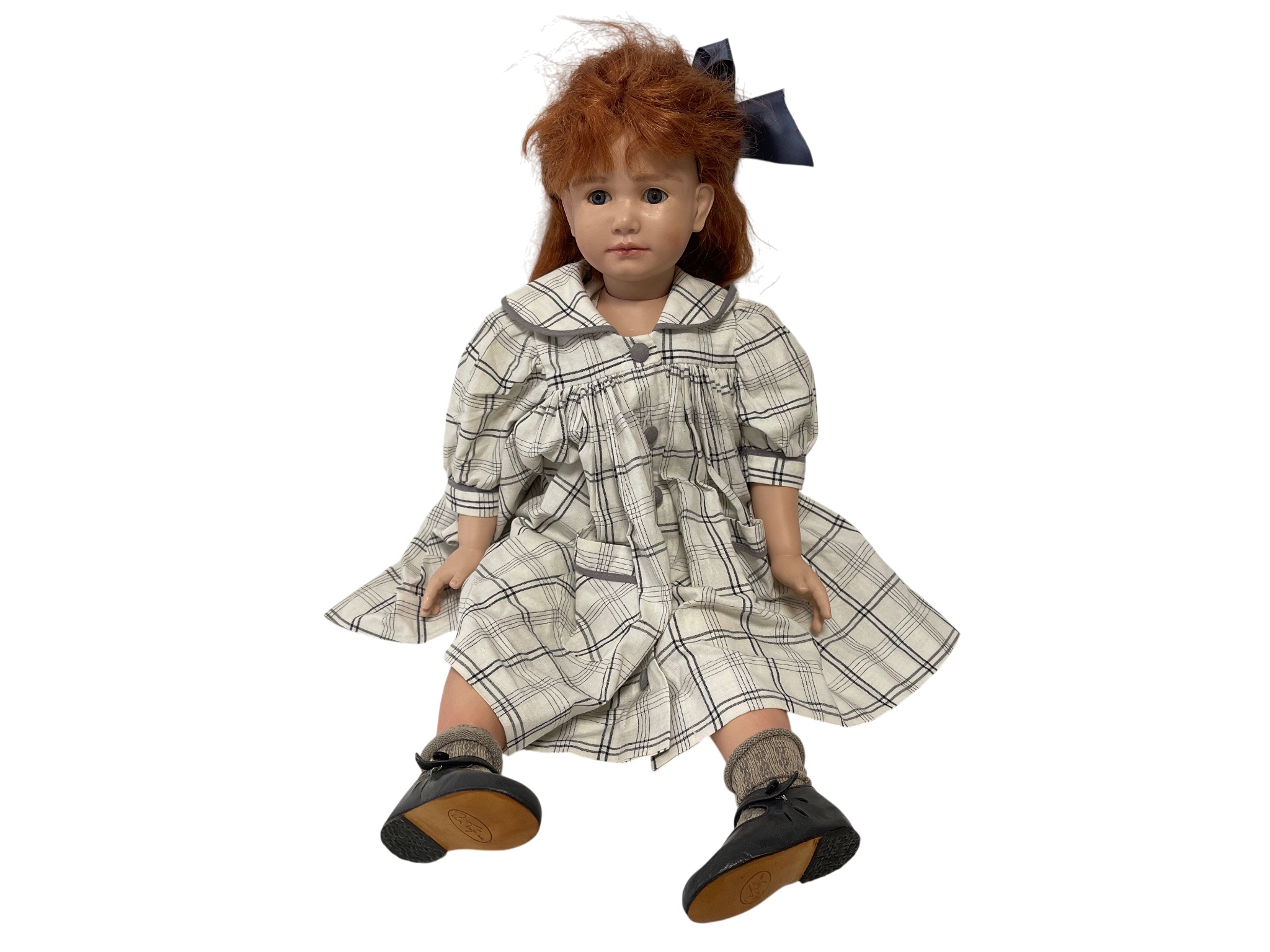 Künstlerpuppe Ruth Treffeisen Vinyl Puppe 60 cm. Top Zustand 