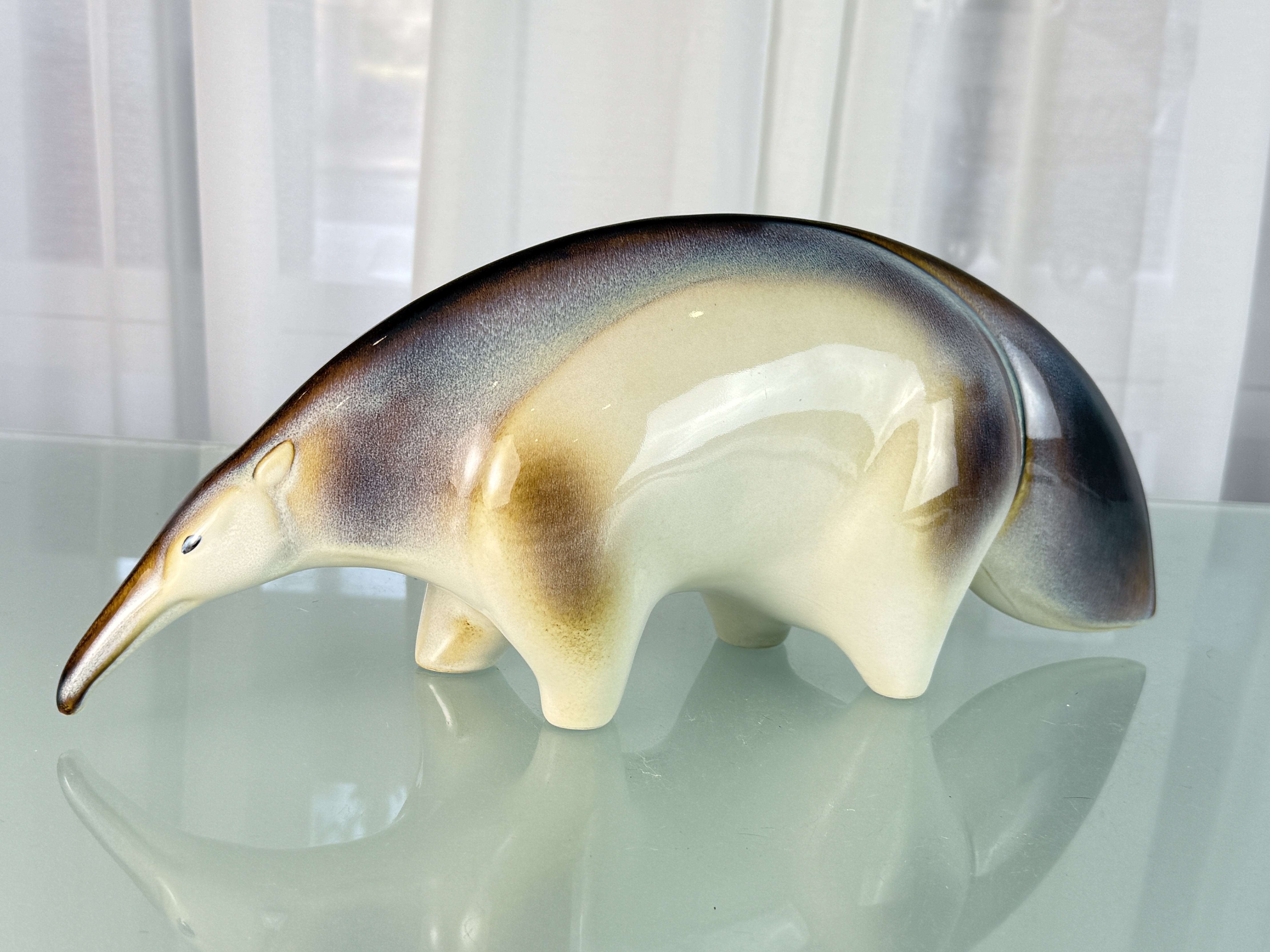 Goebel Figur Porzellan Sammler Ameisenbär 17 x 41 cm. 1 Wahl. Top Zustand.   