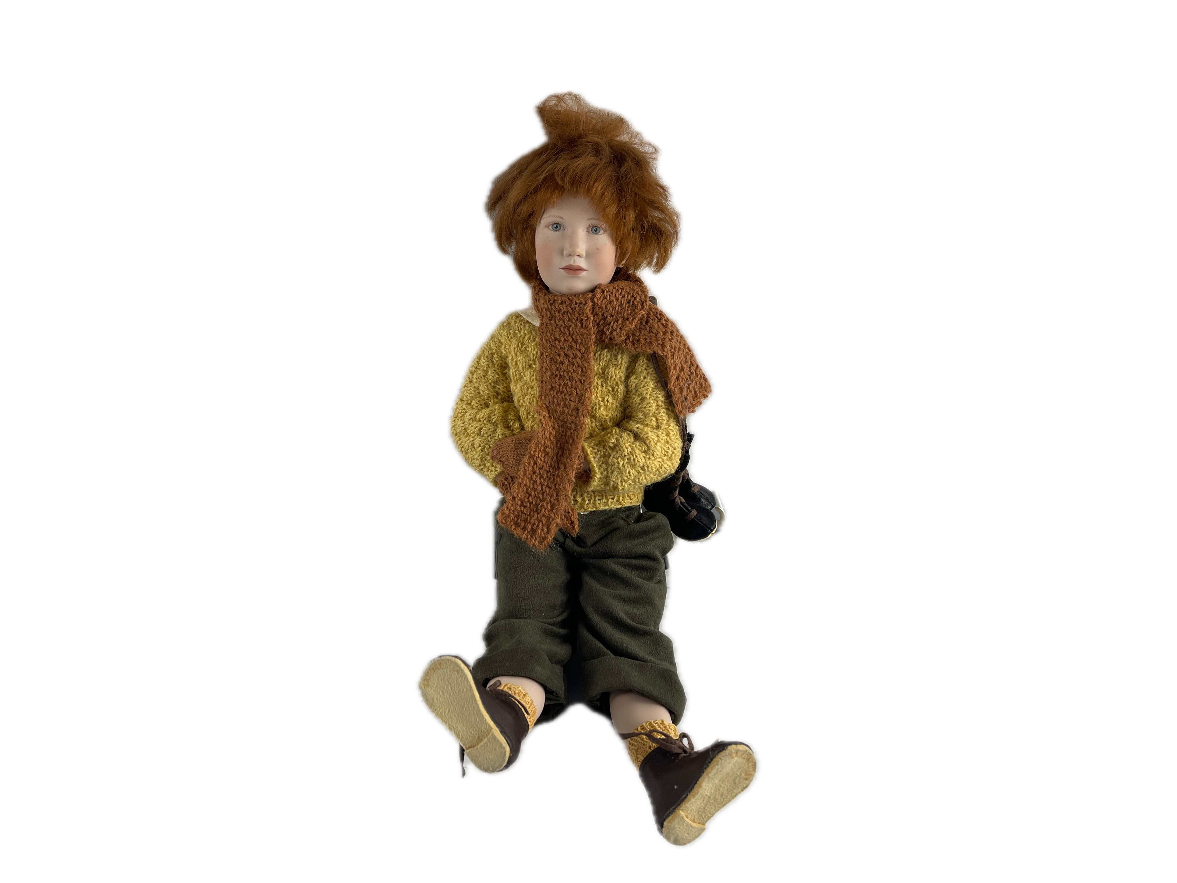 Regina Sandreuter Porzellan Puppe 40 cm. Top Zustand 