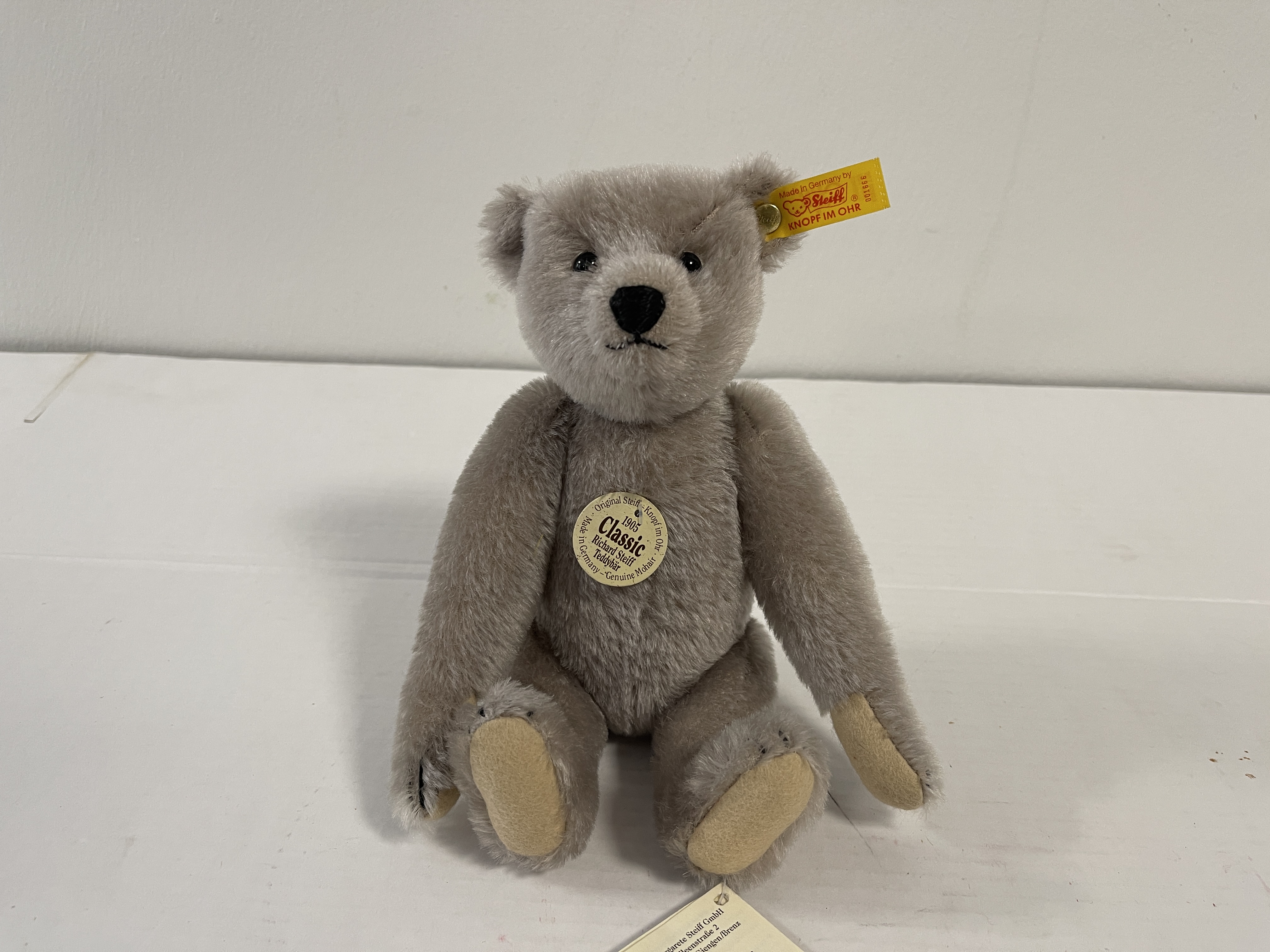 Steiff 001666 Teddy Bär Classic Richard Steiff 25 cm. Top Zustand  