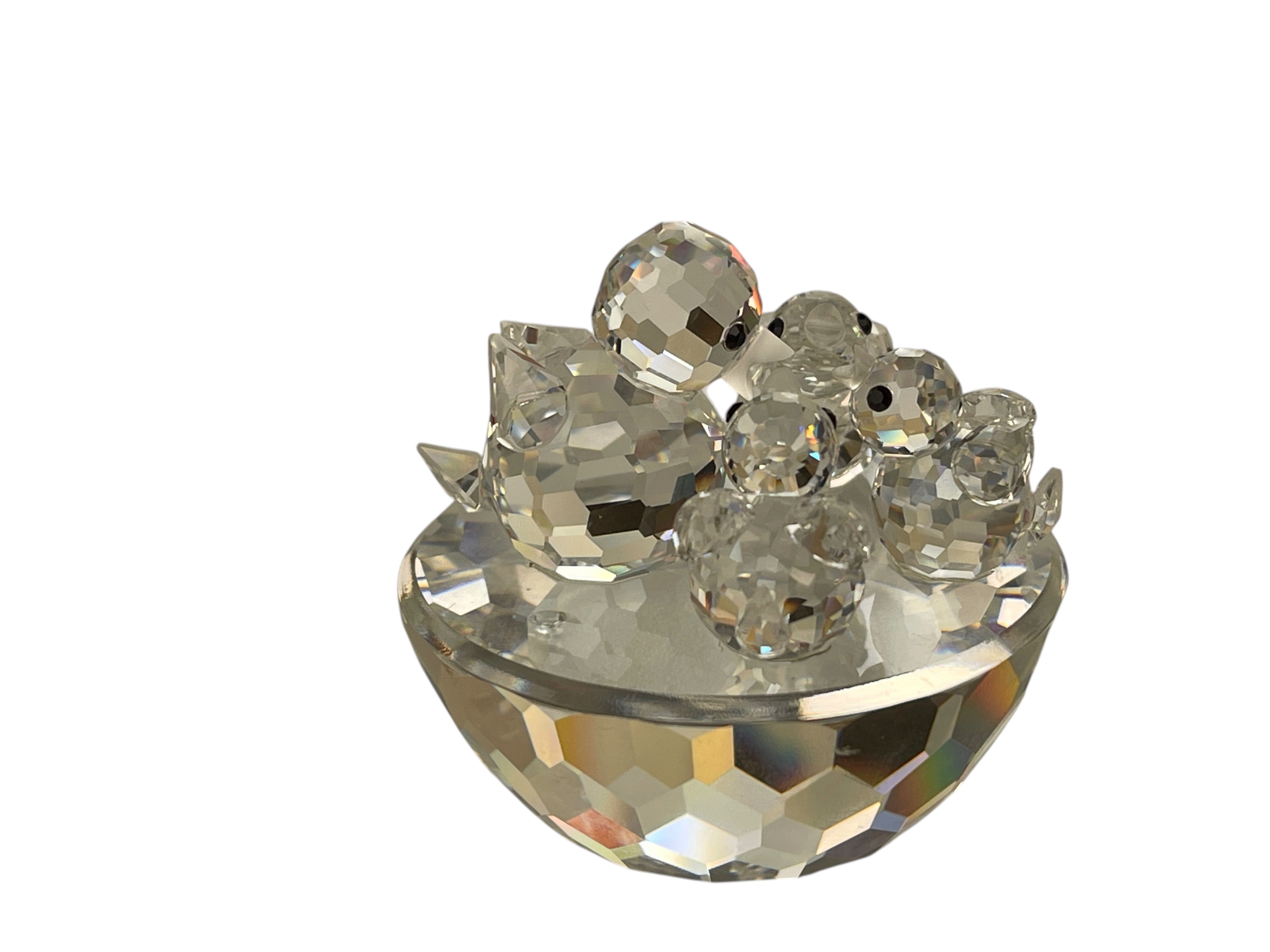 Swarovski Figur Kristall 013842 Vogelnest 5,5 cm  Ø. Top Zustand  