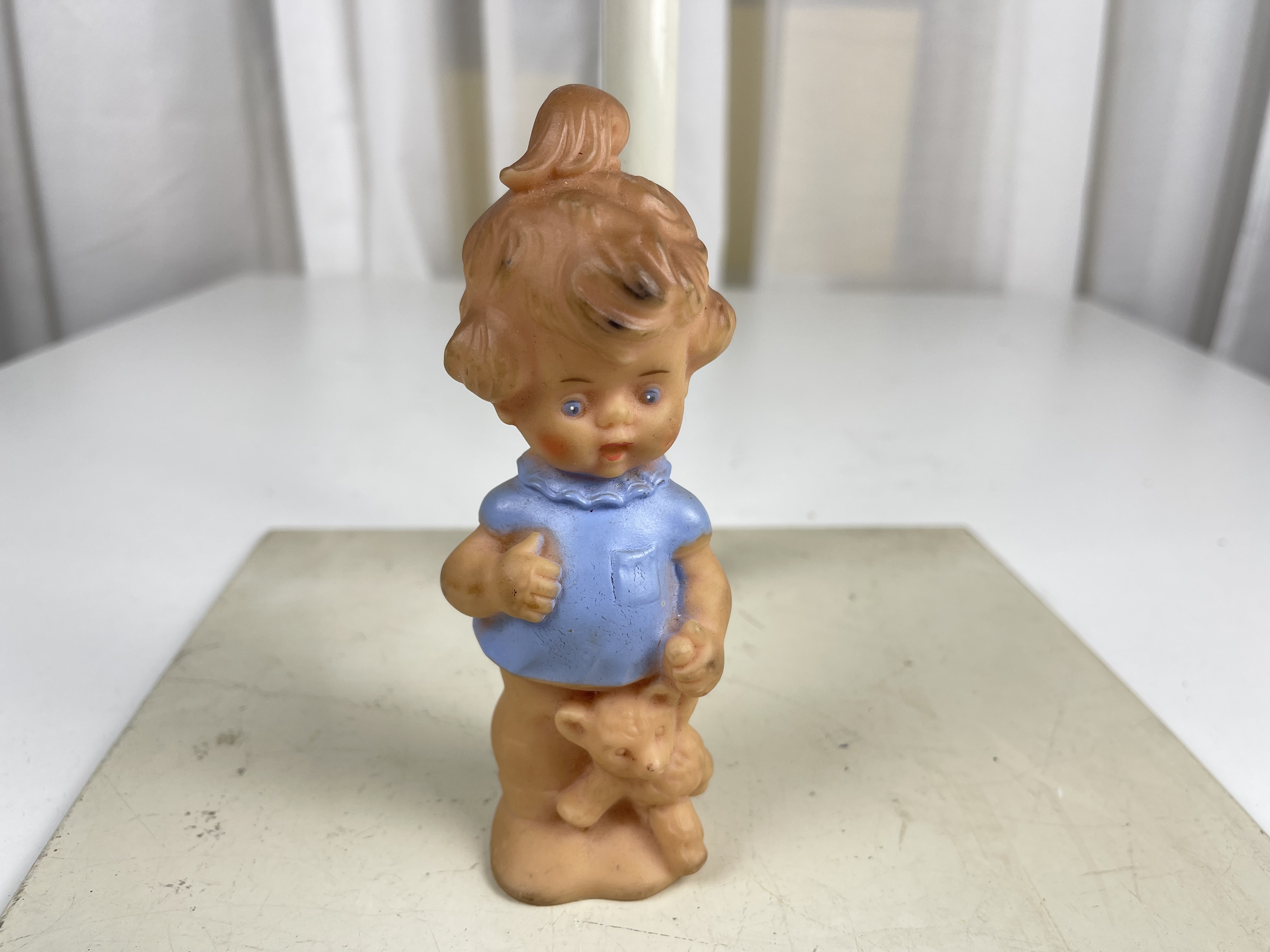 Schildkröt-Puppe Schildkrötpuppe Puppe 15,5 cm. Zustand siehe Fotos 