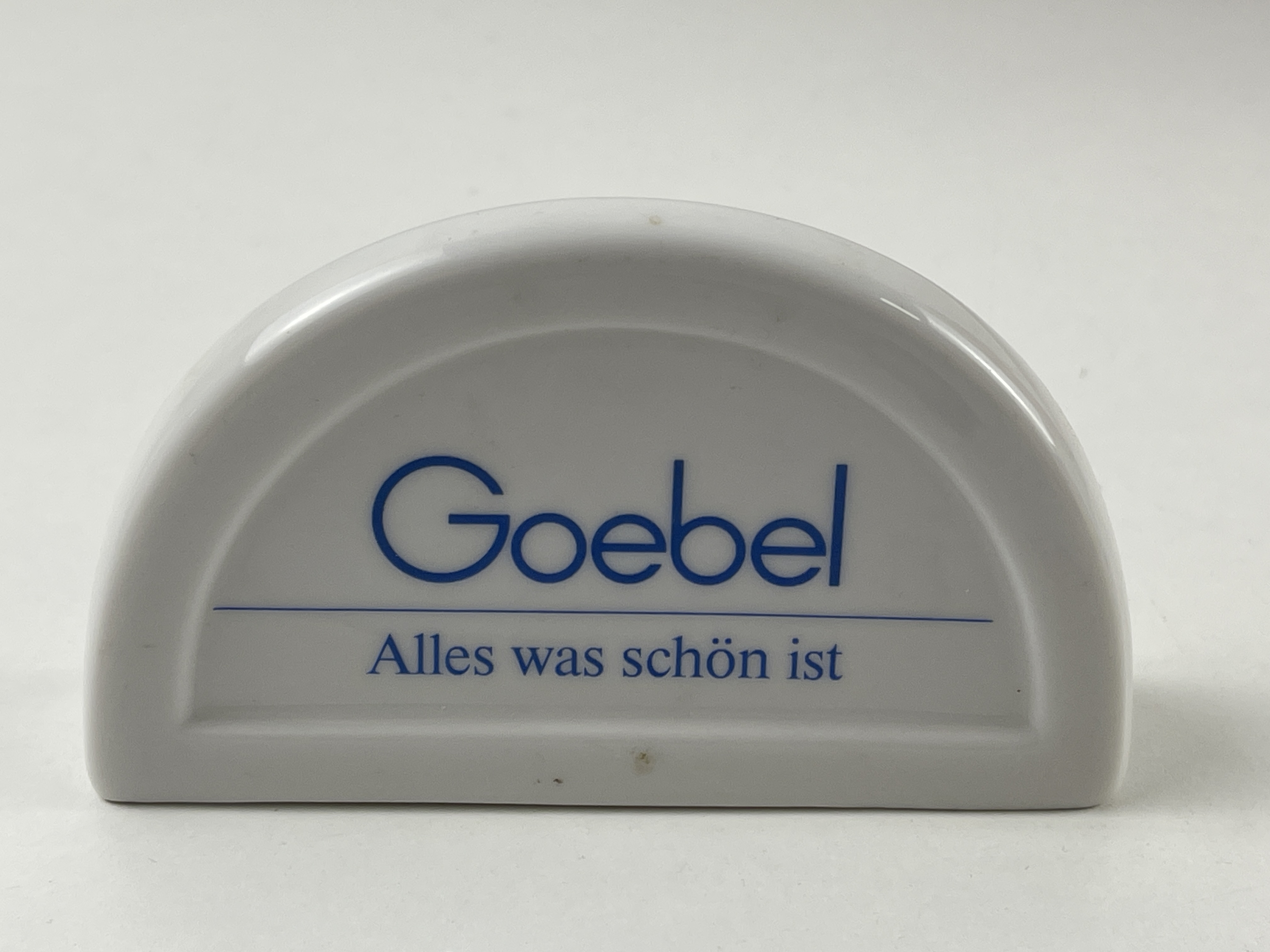  Goebel Figur Schild 6 x 10 cm - 1 Wahl. Top Zustand  
