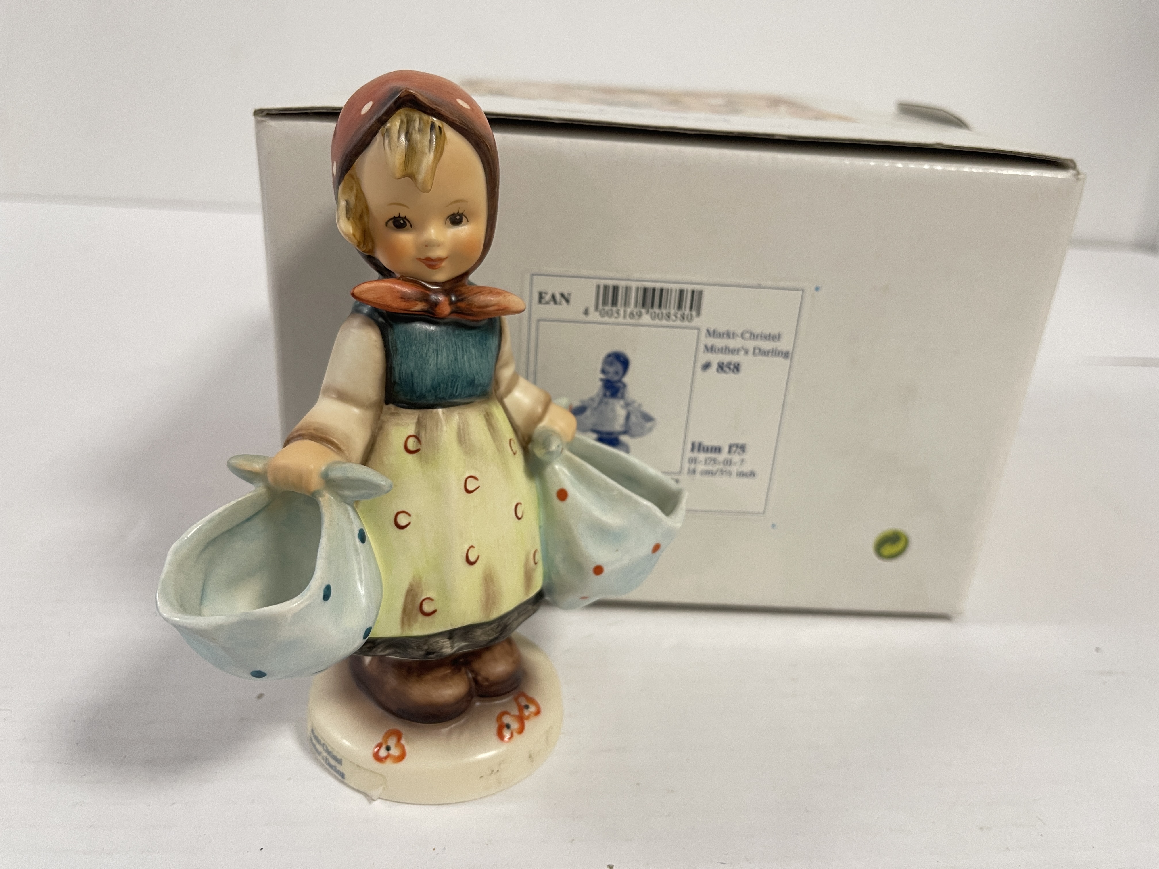 Hummel Figur 175 Markt Christel 14 cm. 1 Wahl Top Zustand OVP