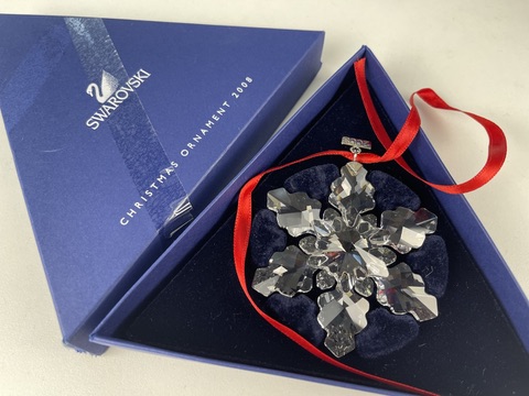 Swarovski 942045 Weihnachtsstern 2008. Kiste Top Zustand 