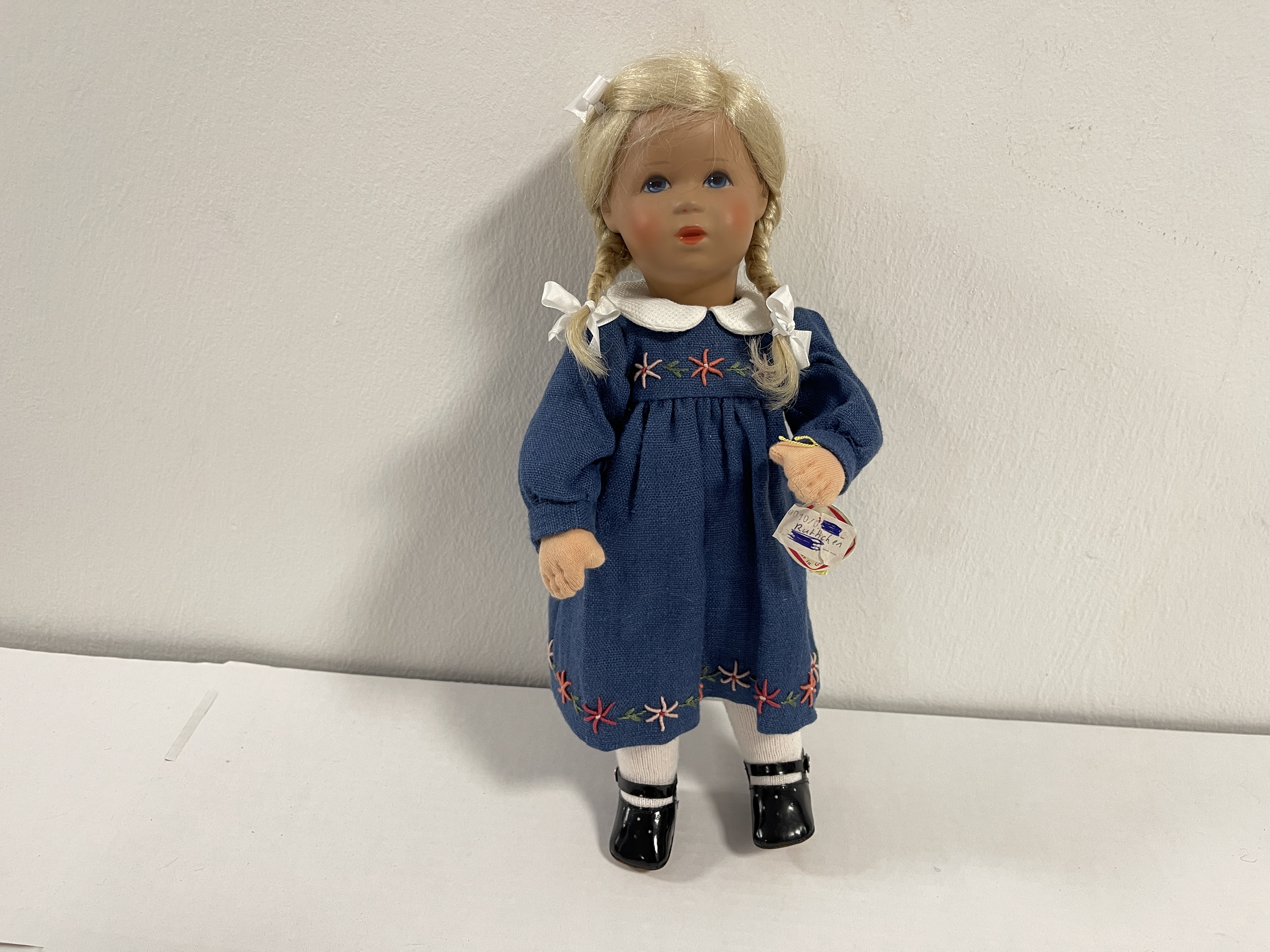 Käthe Kruse Puppe Sammlerpuppe 33 cm Top Zustand