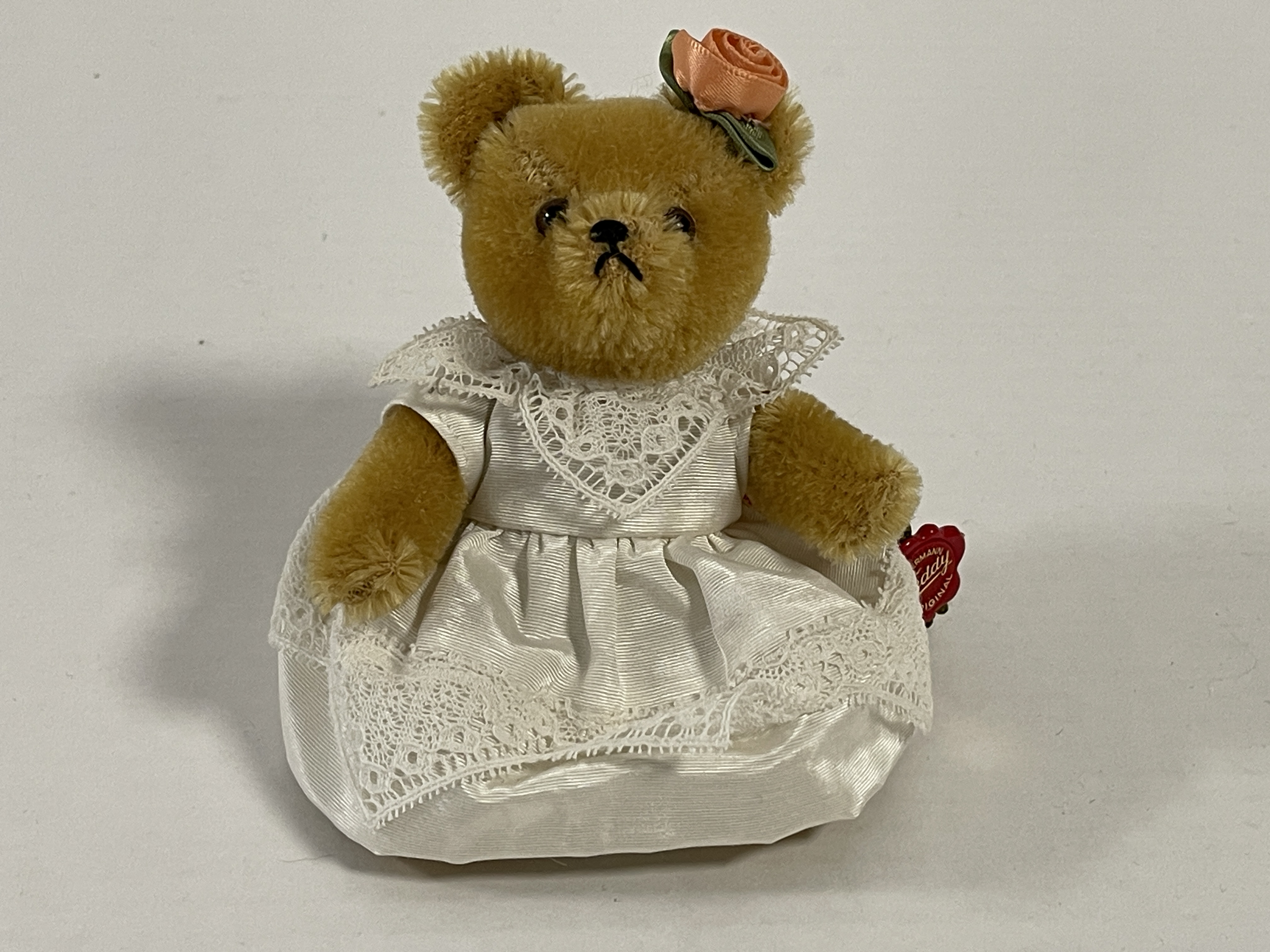 Hermann Teddybär  13 cm. Top Zustand 