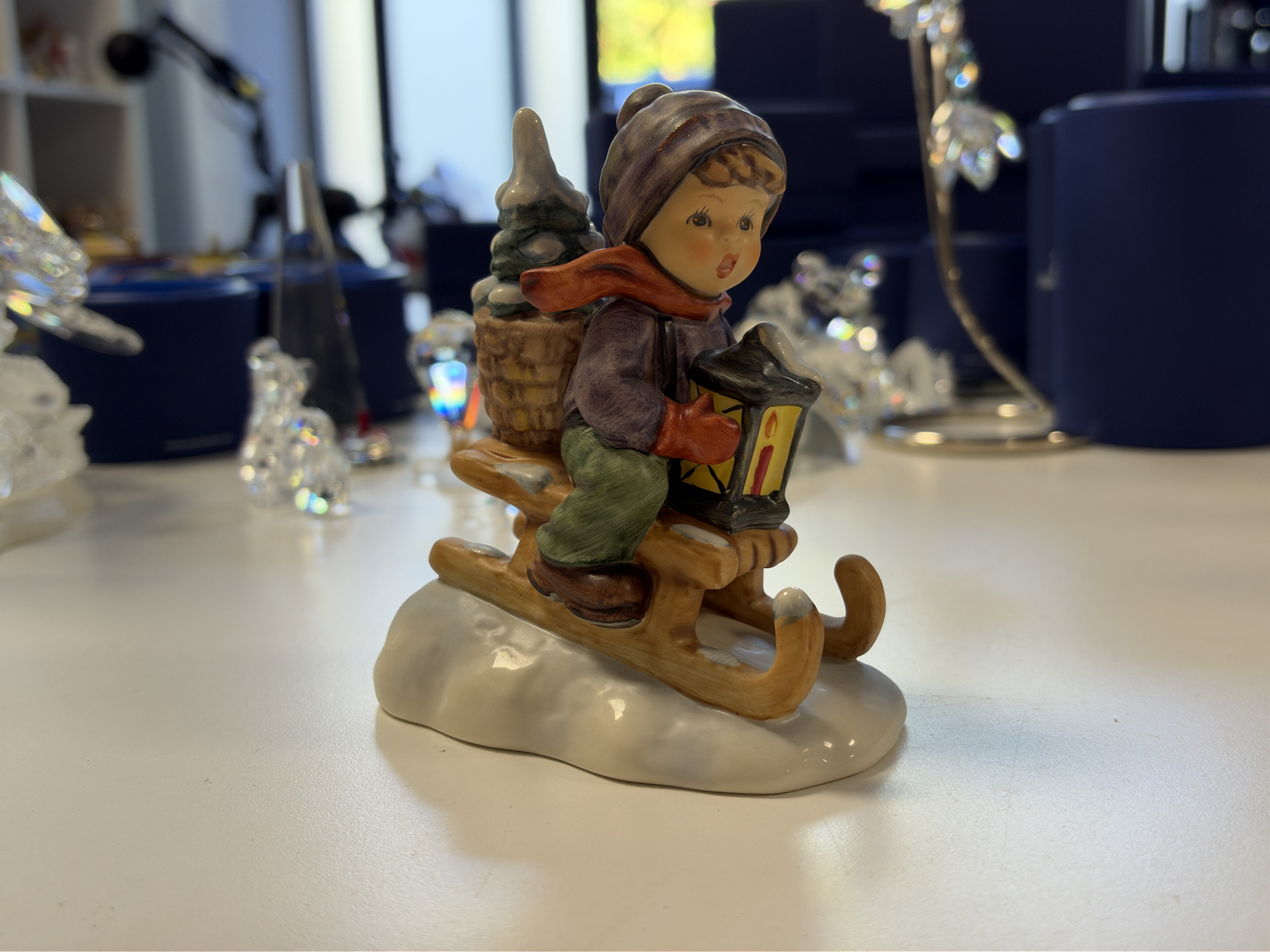 Hummel Figur 396 2/0 Fahrt in die Weihnacht 11 cm. 1 Wahl. Top Zustand. 