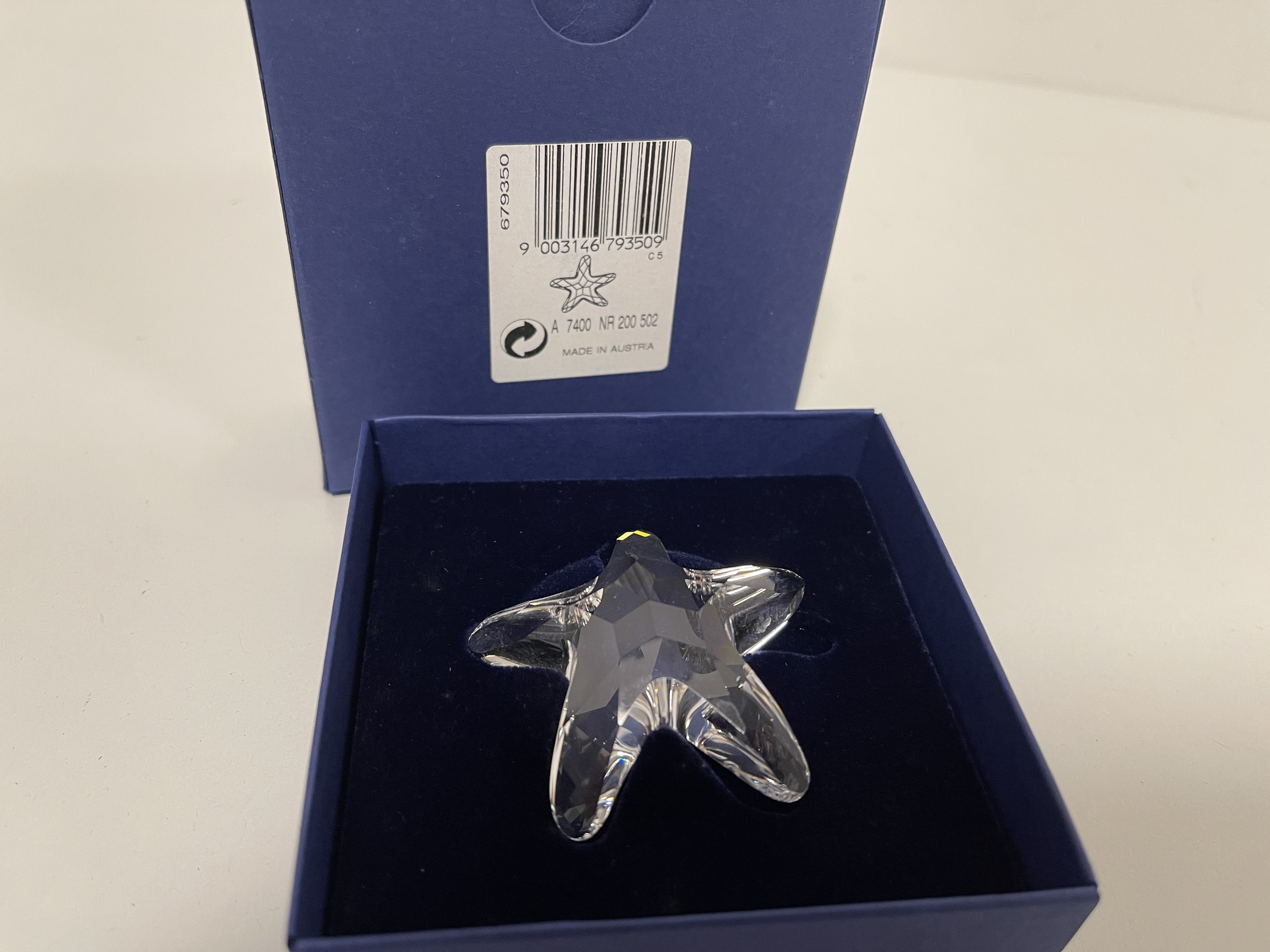Swarovski Figur 679350 Seestern 5,5 cm Ovp - Top Zustand