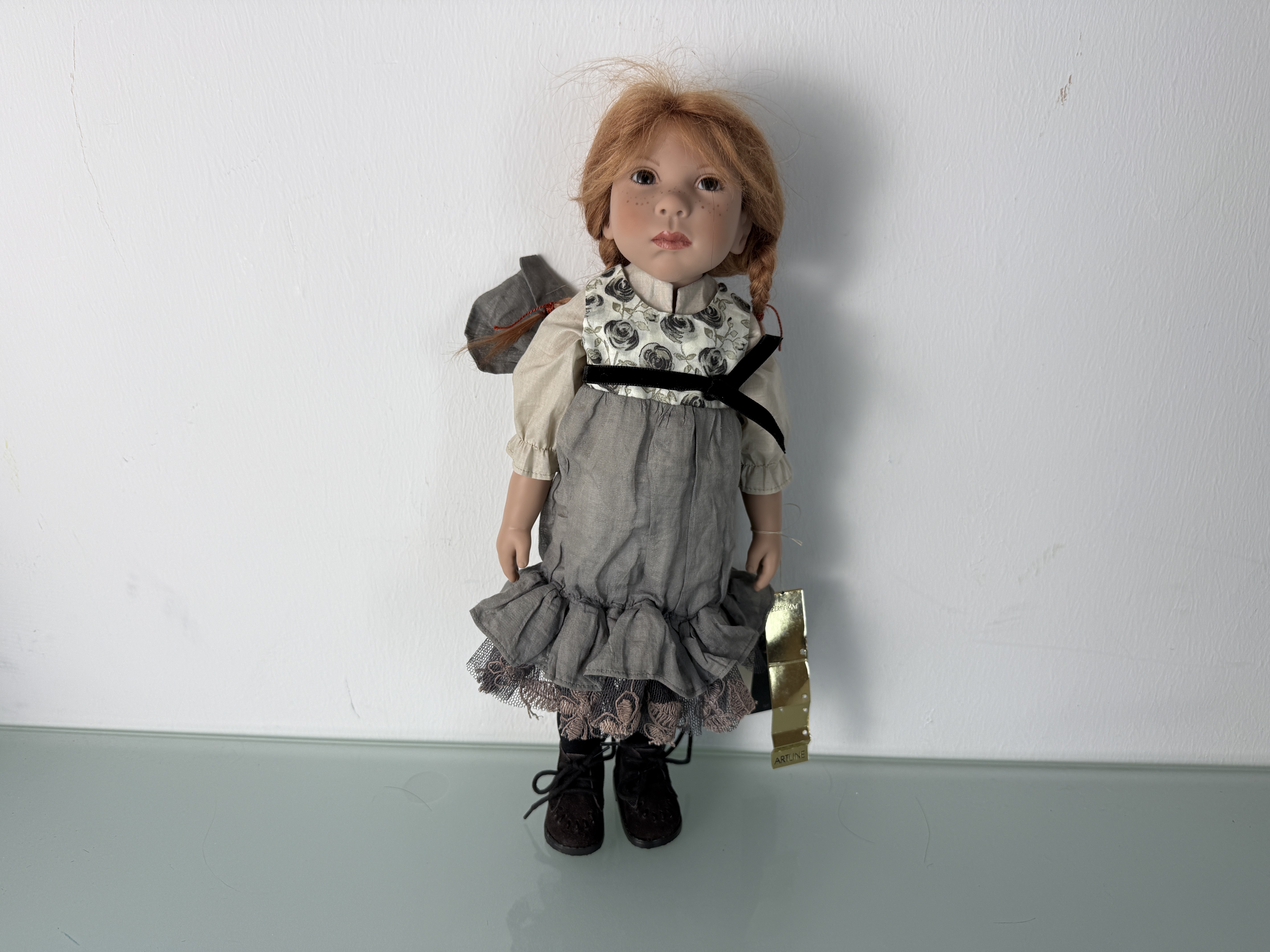 Zwergnase Künstlerpuppe Nicole Marschollek Puppe 41 cm. Top Zustand 